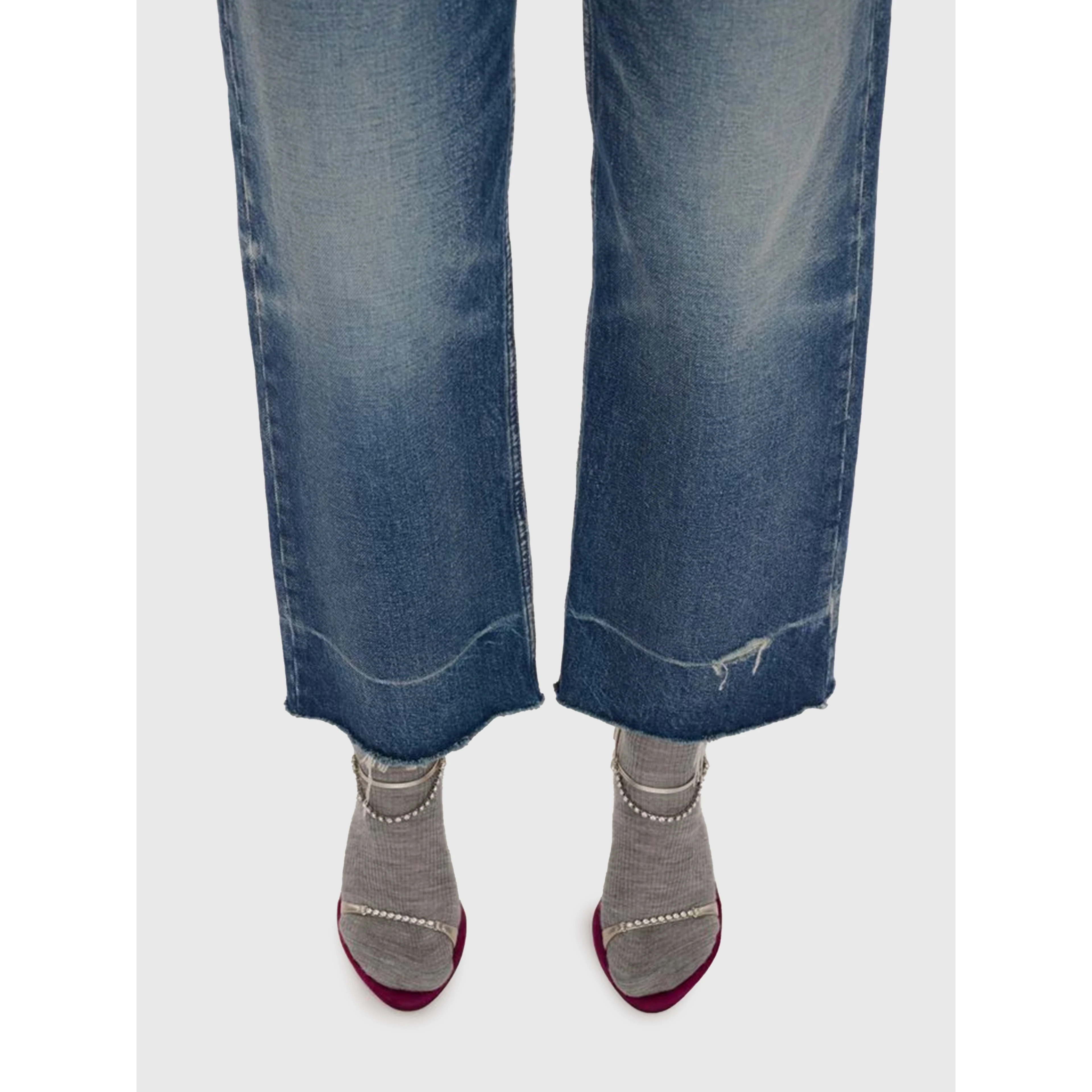Bootcut denim jeans