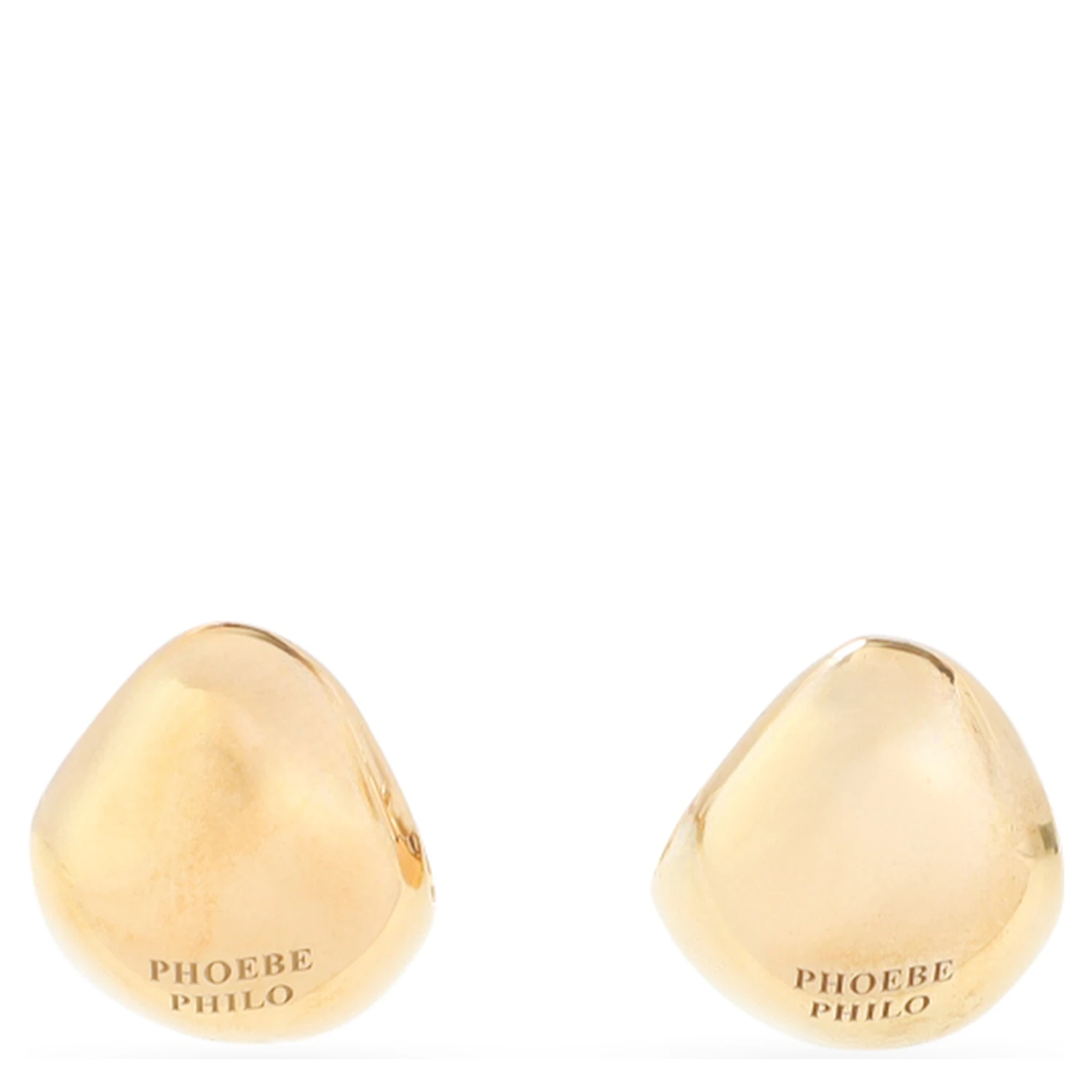 Phoebe Philo Pebble Studded Earrings