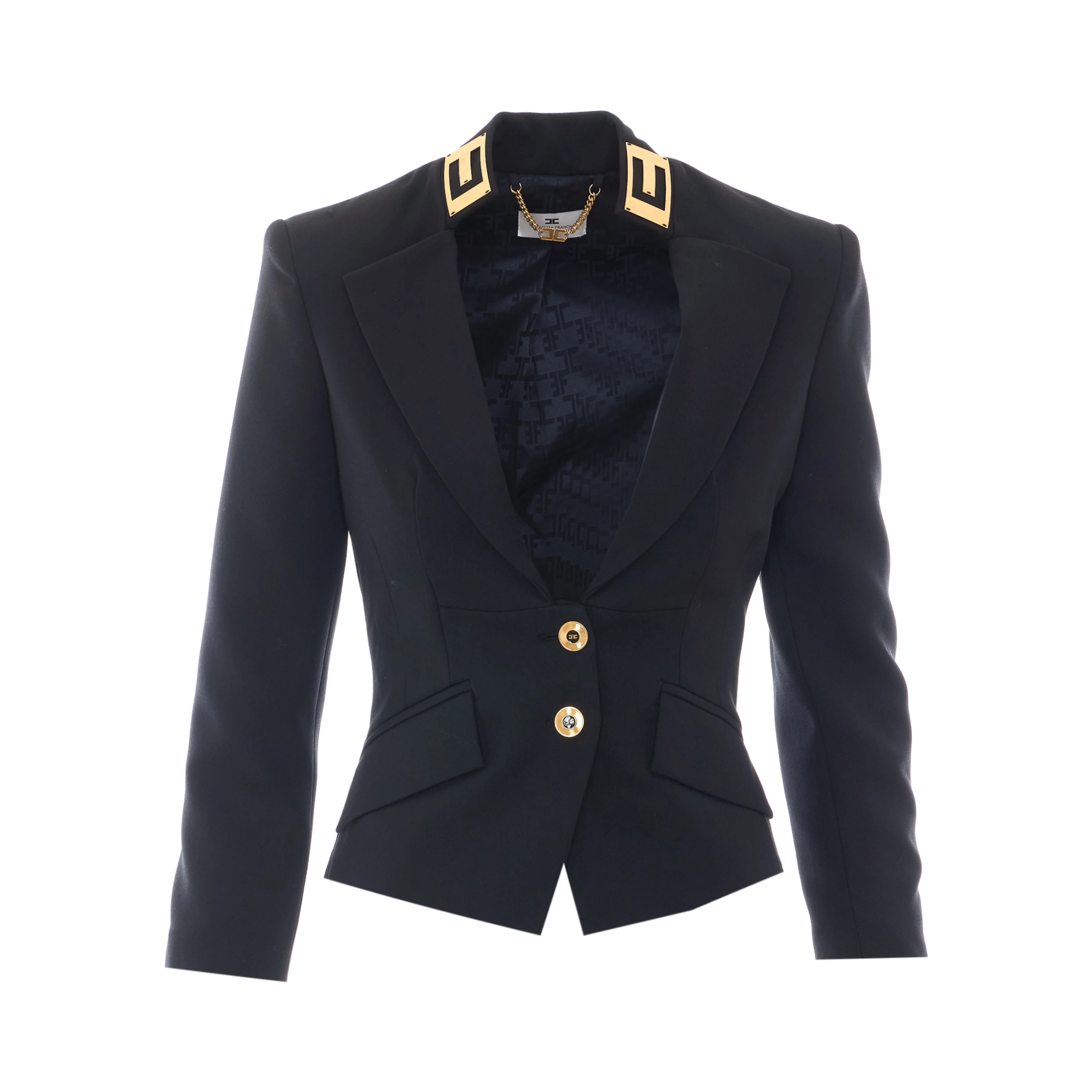 Elisabetta Franchi Jackets Black