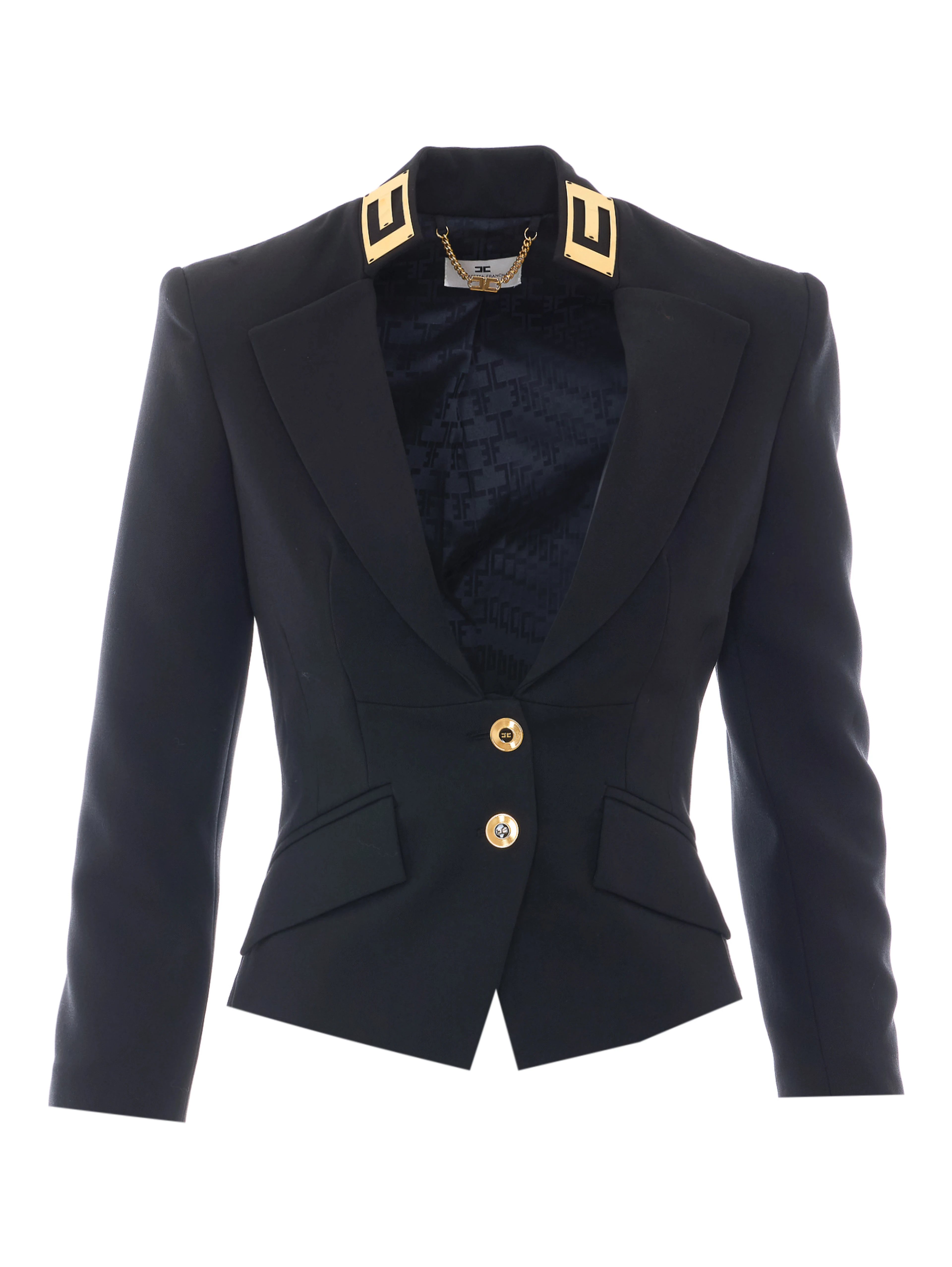 Elisabetta Franchi Jackets Black