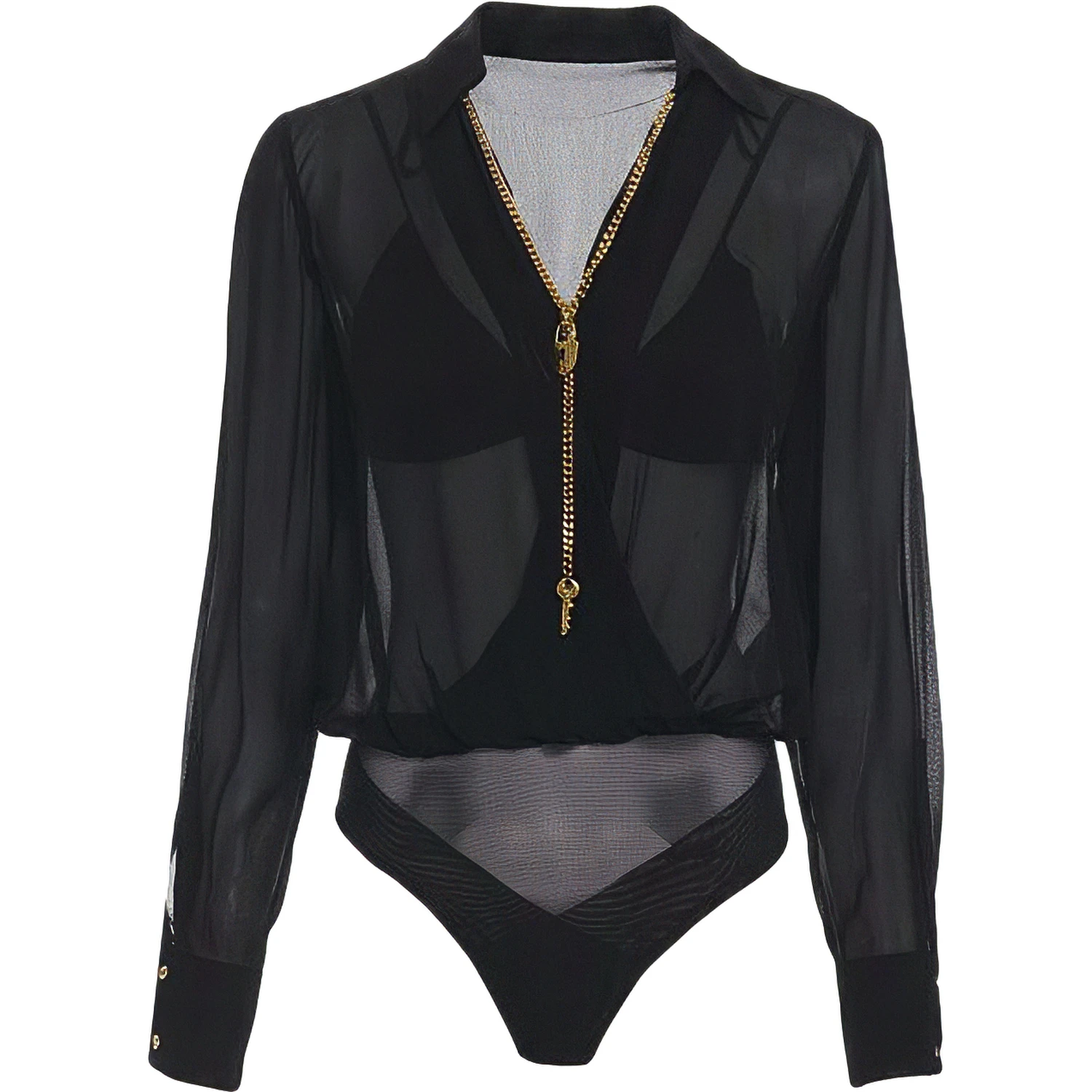 Elisabetta Franchi Top Black