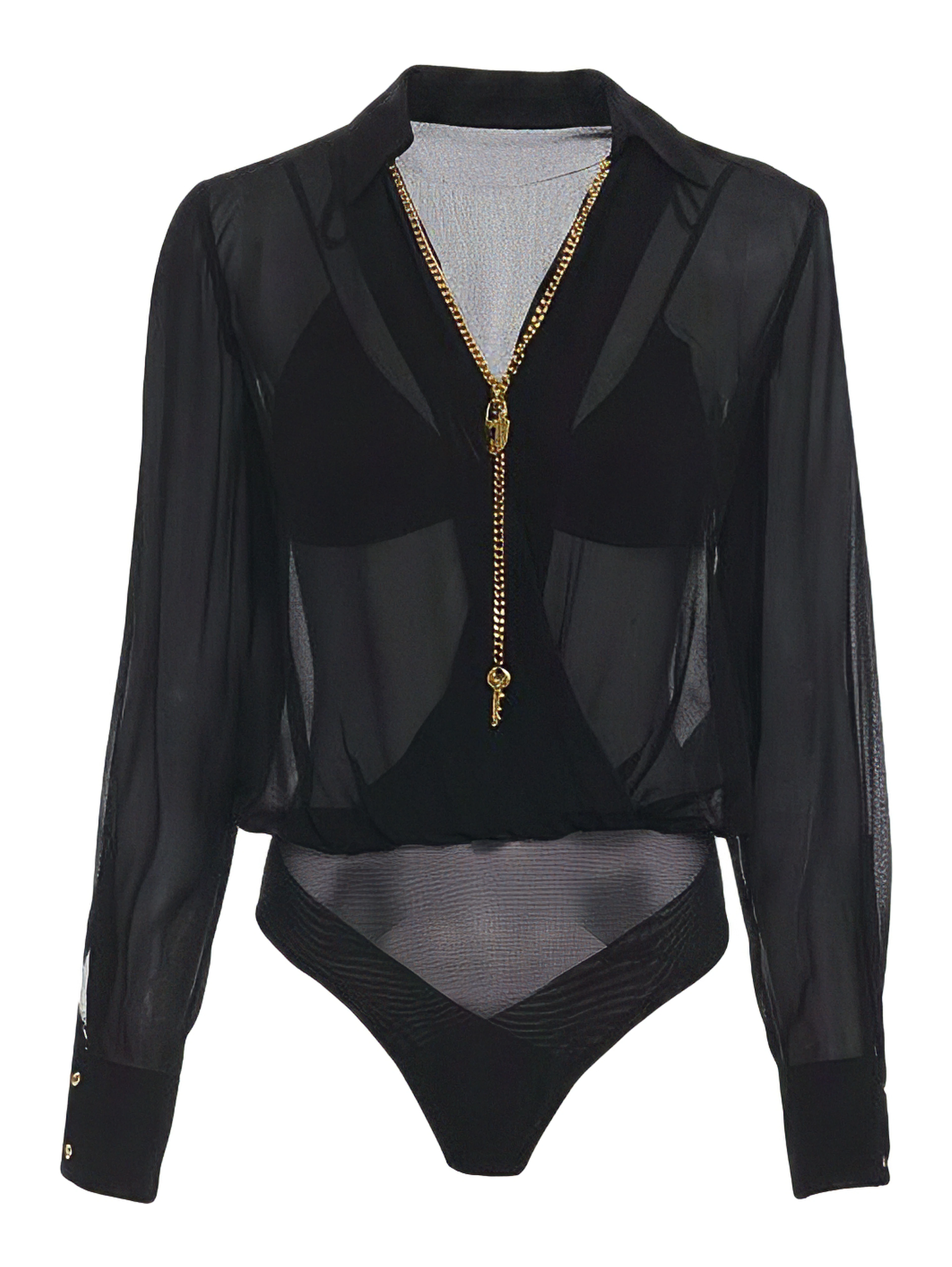 Elisabetta Franchi Top Black