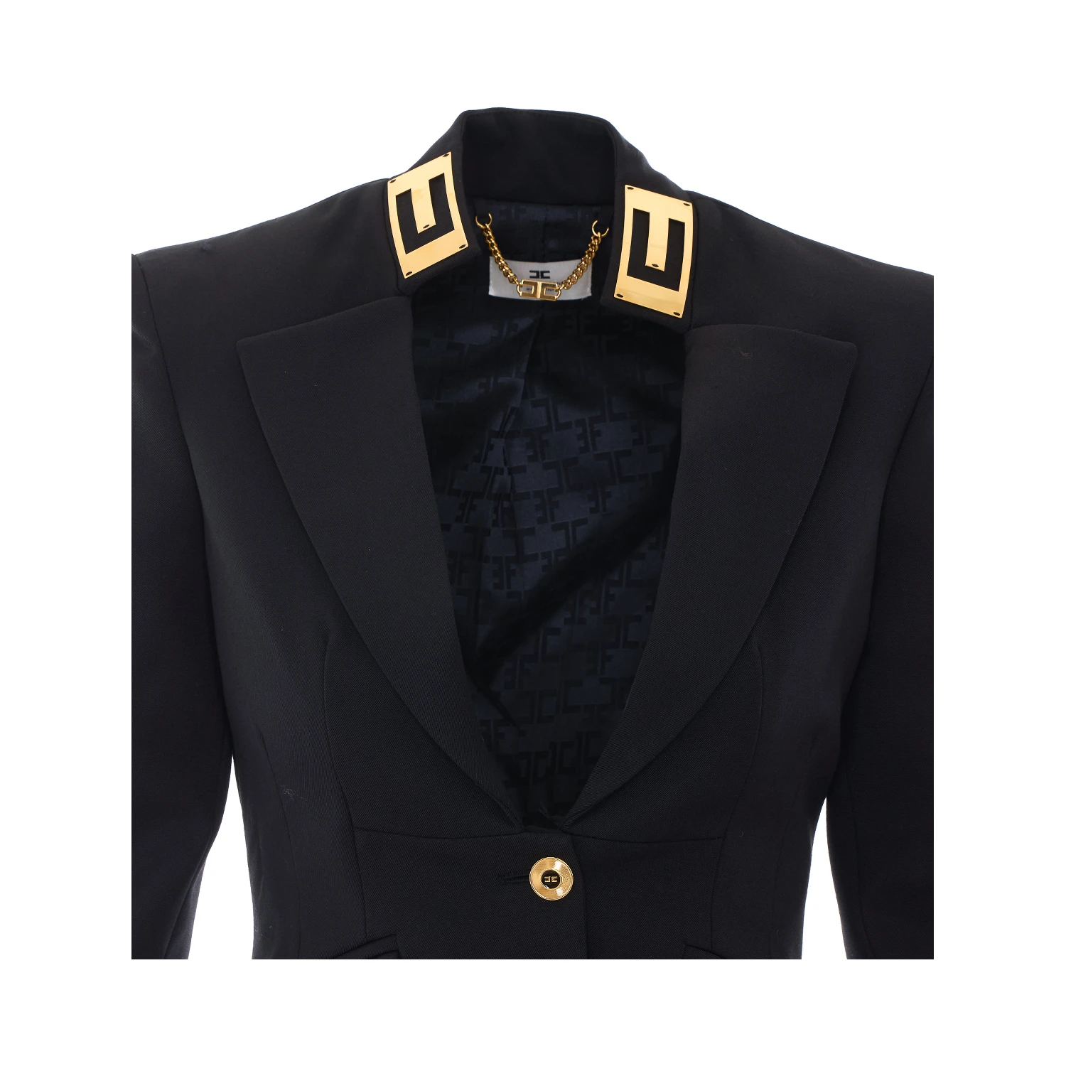 Elisabetta Franchi Jackets Black