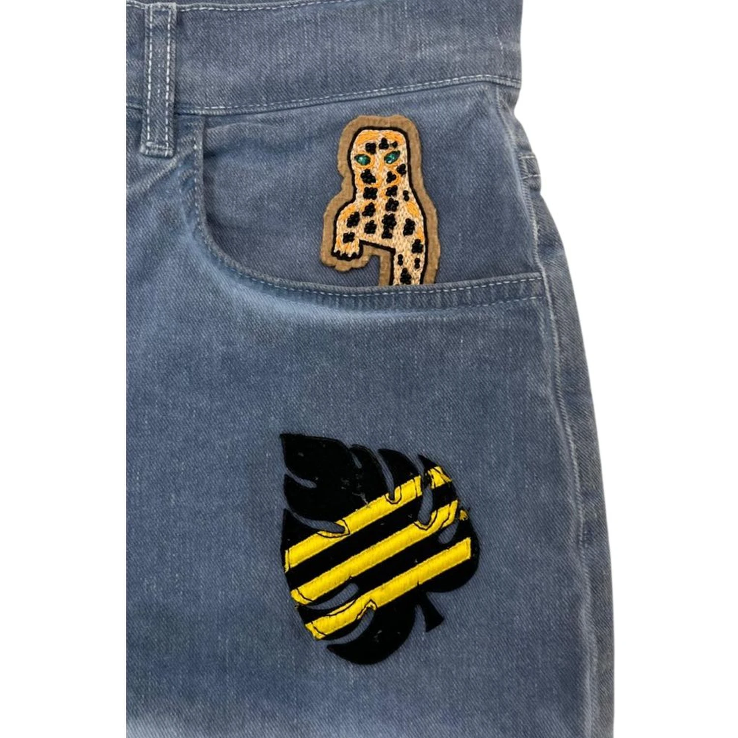 Blue Cotton Women Shorts