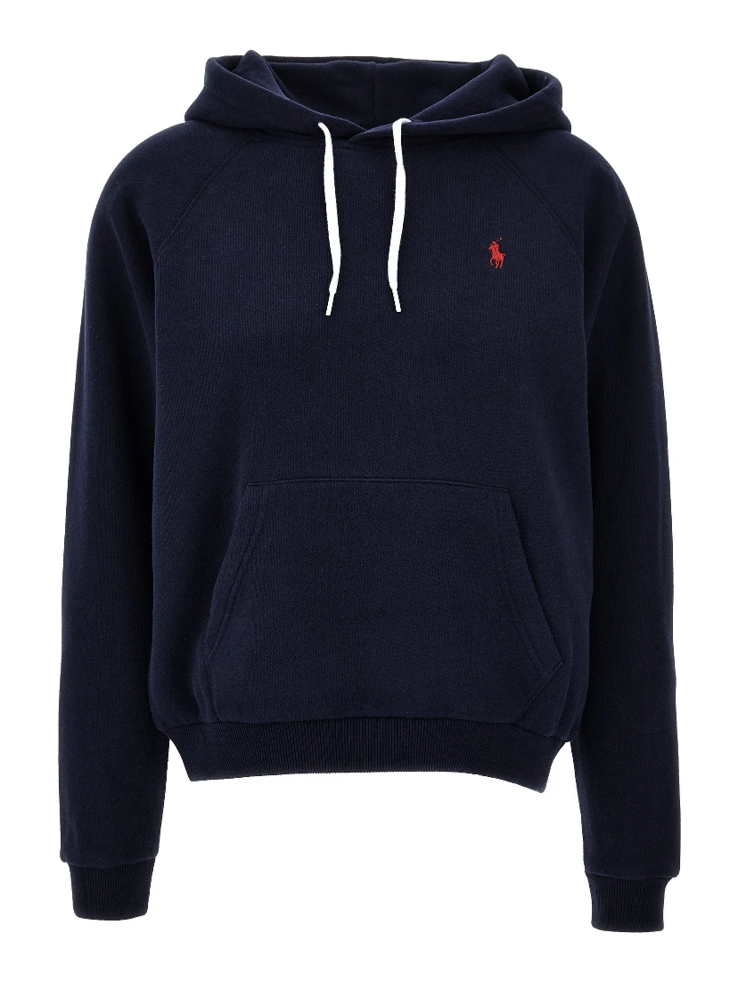 Blue Cotton Hoodie