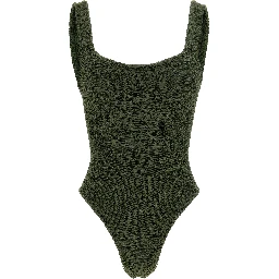 Bicolor Polyamide One-Piece Swimsuit