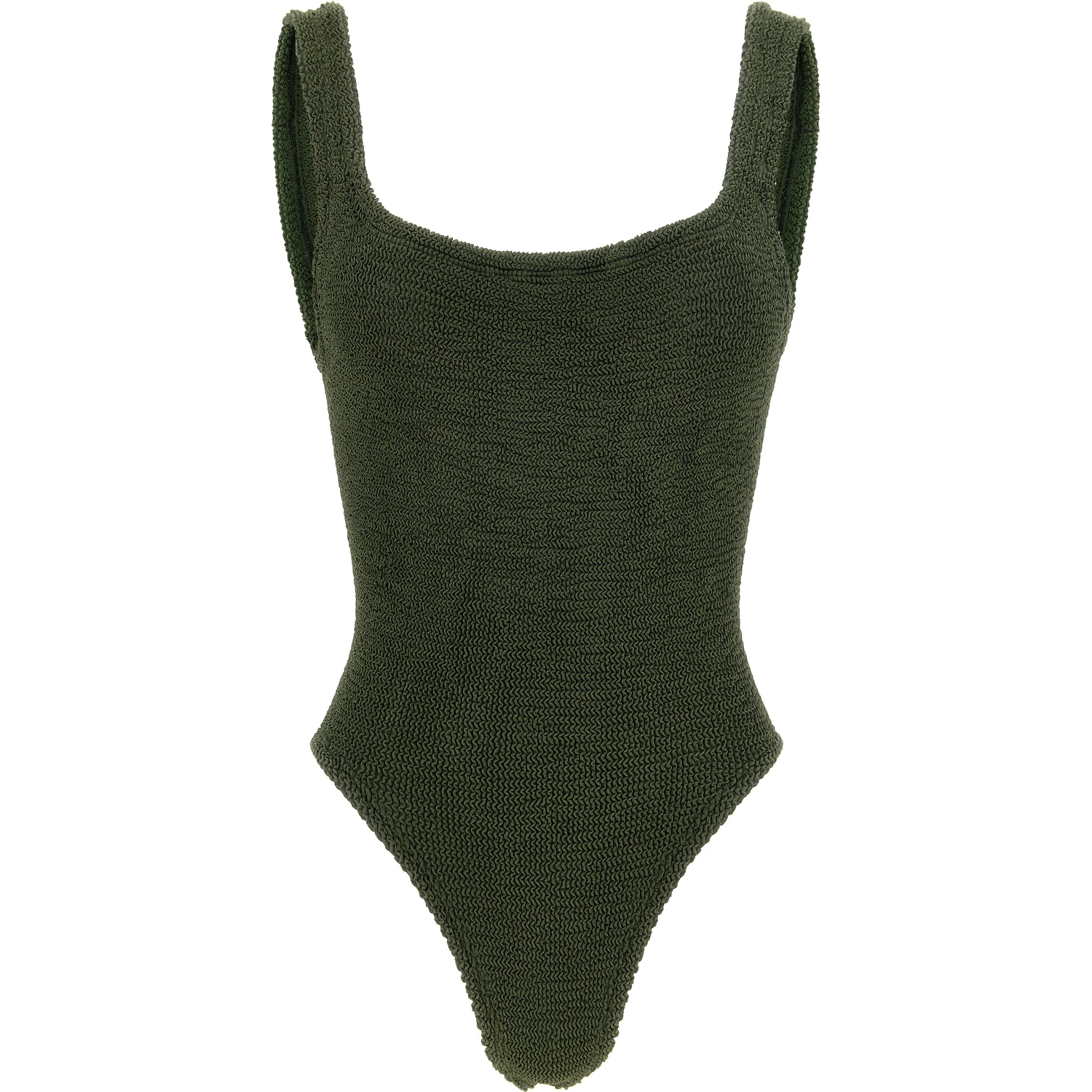 Bicolor Polyamide One-Piece Swimsuit