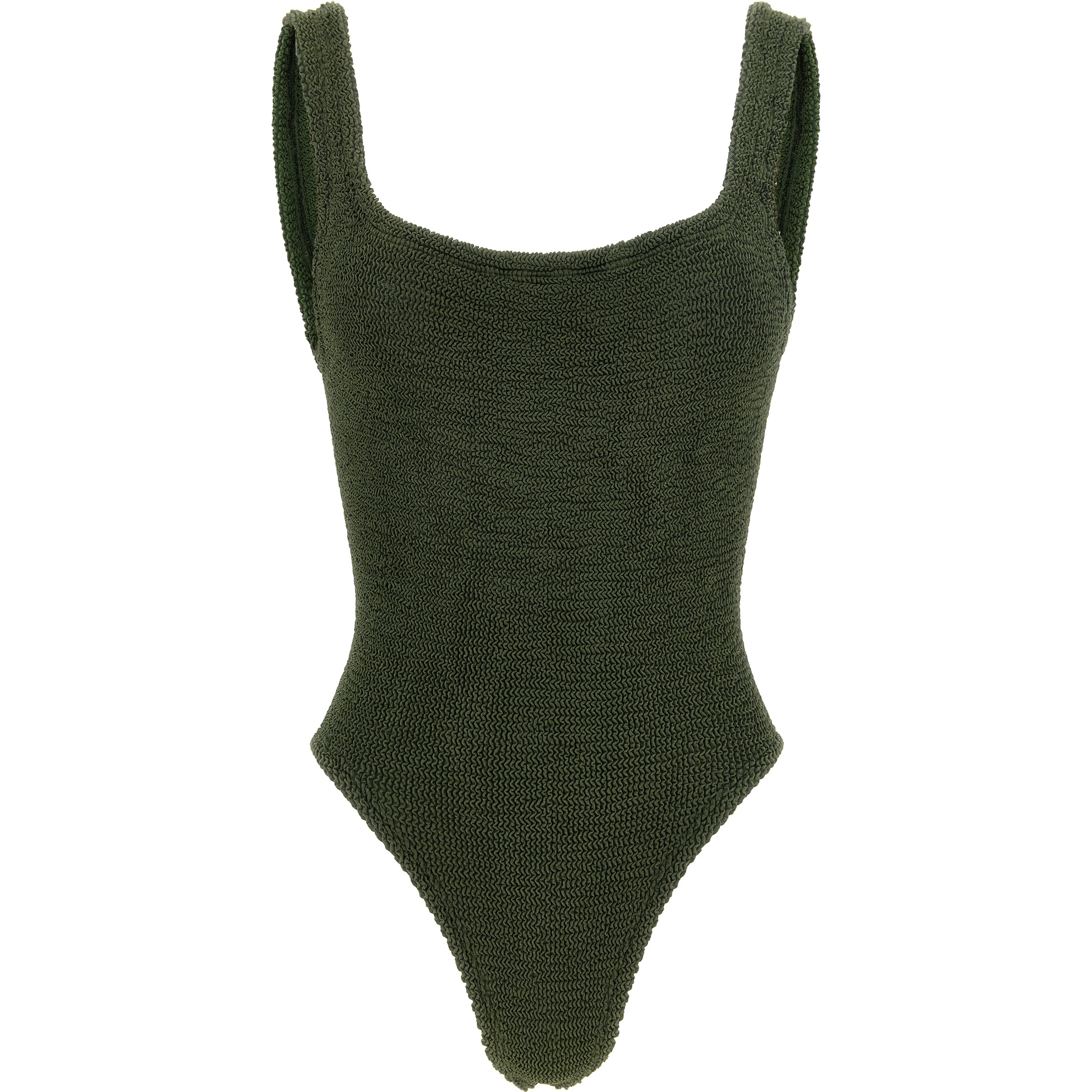 Bicolor Polyamide One-Piece Swimsuit
