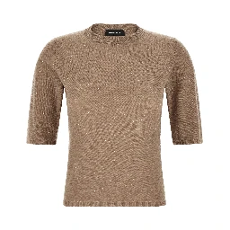 Beige Wool T-Shirt