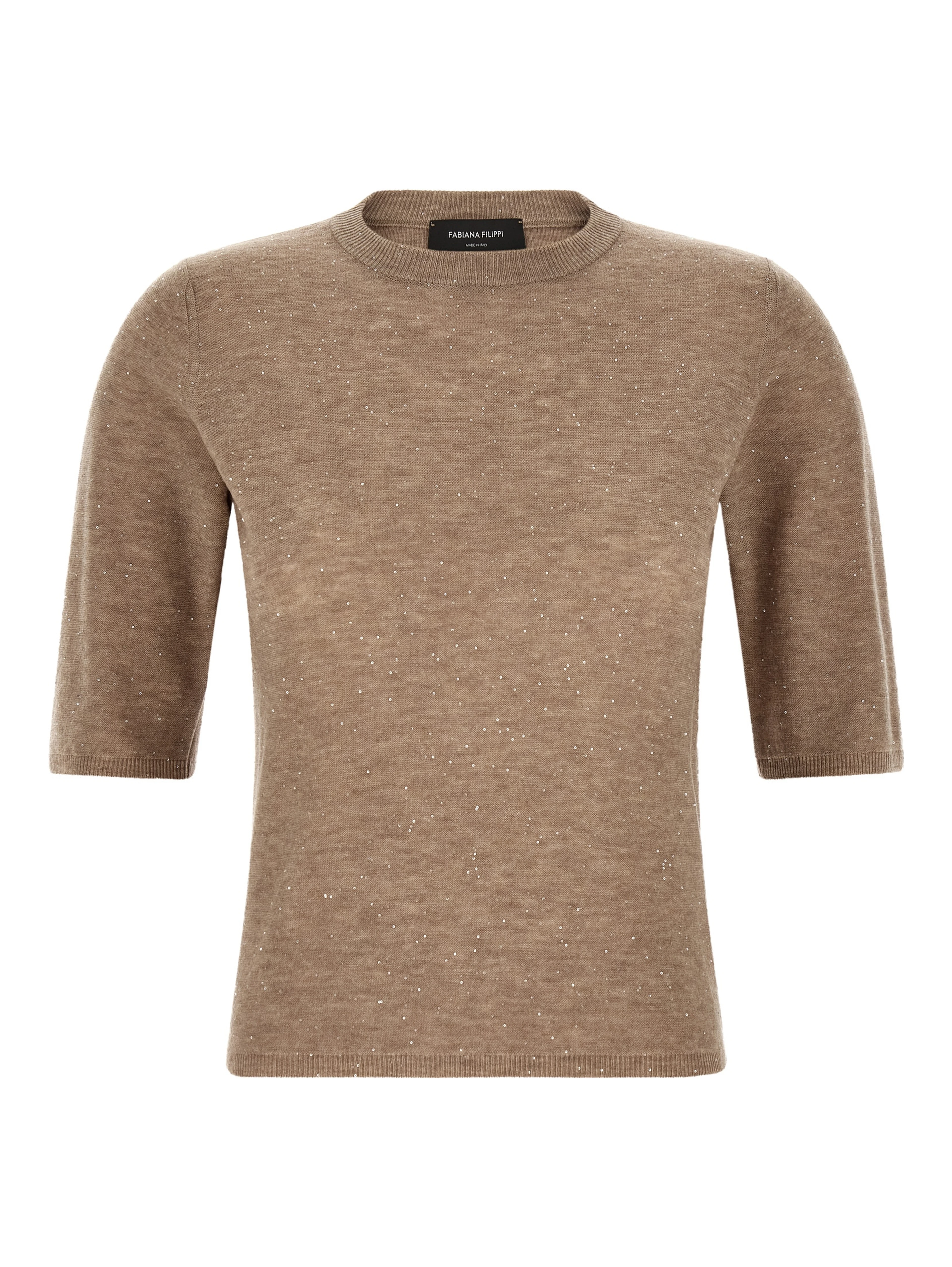 Beige Wool T-Shirt