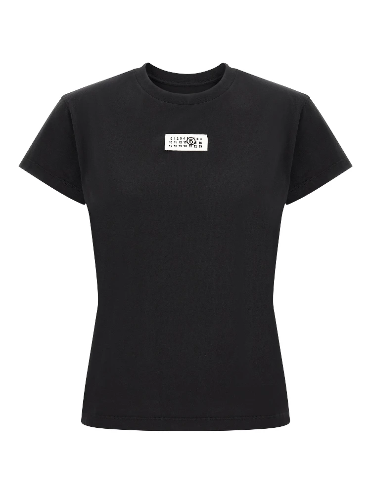 Black Cotton T-Shirt