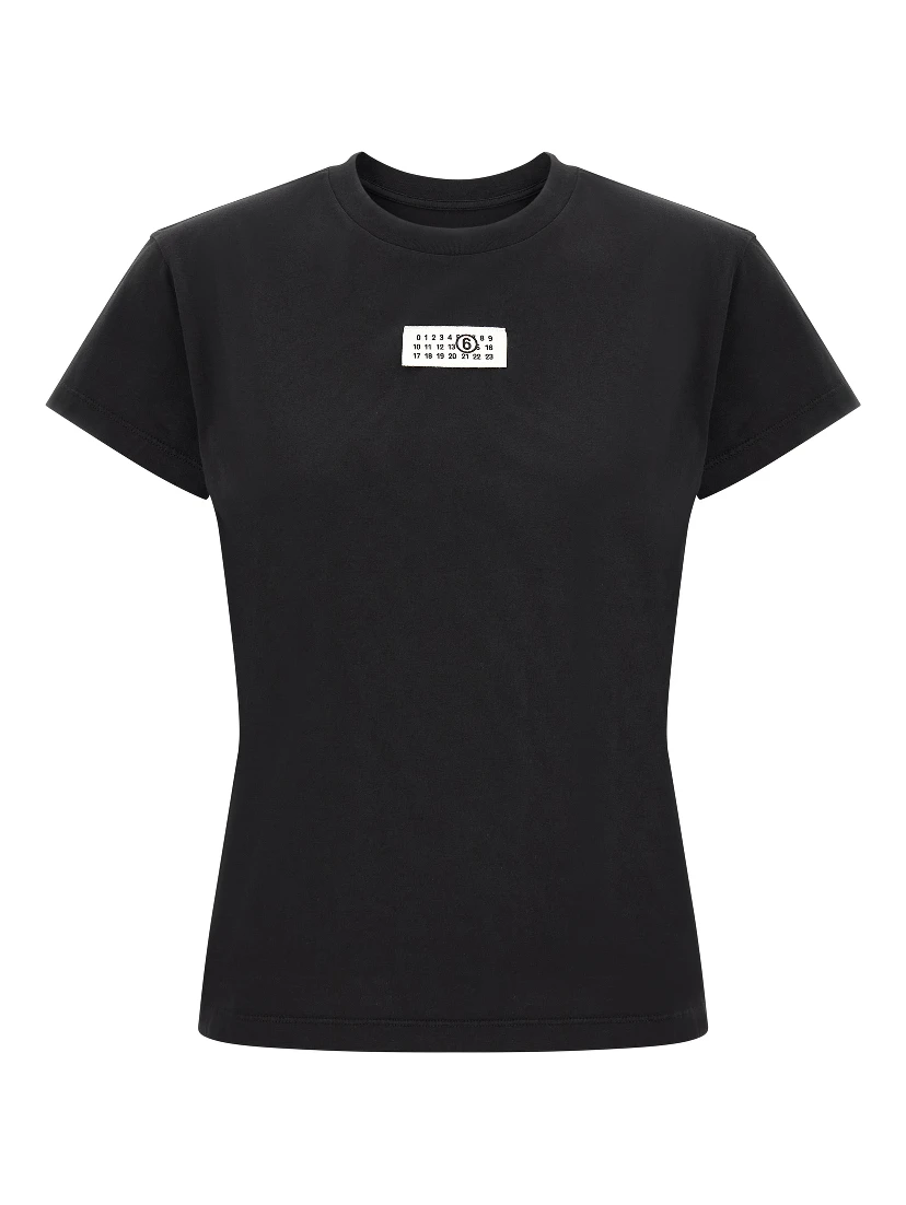 Black Cotton T-Shirt