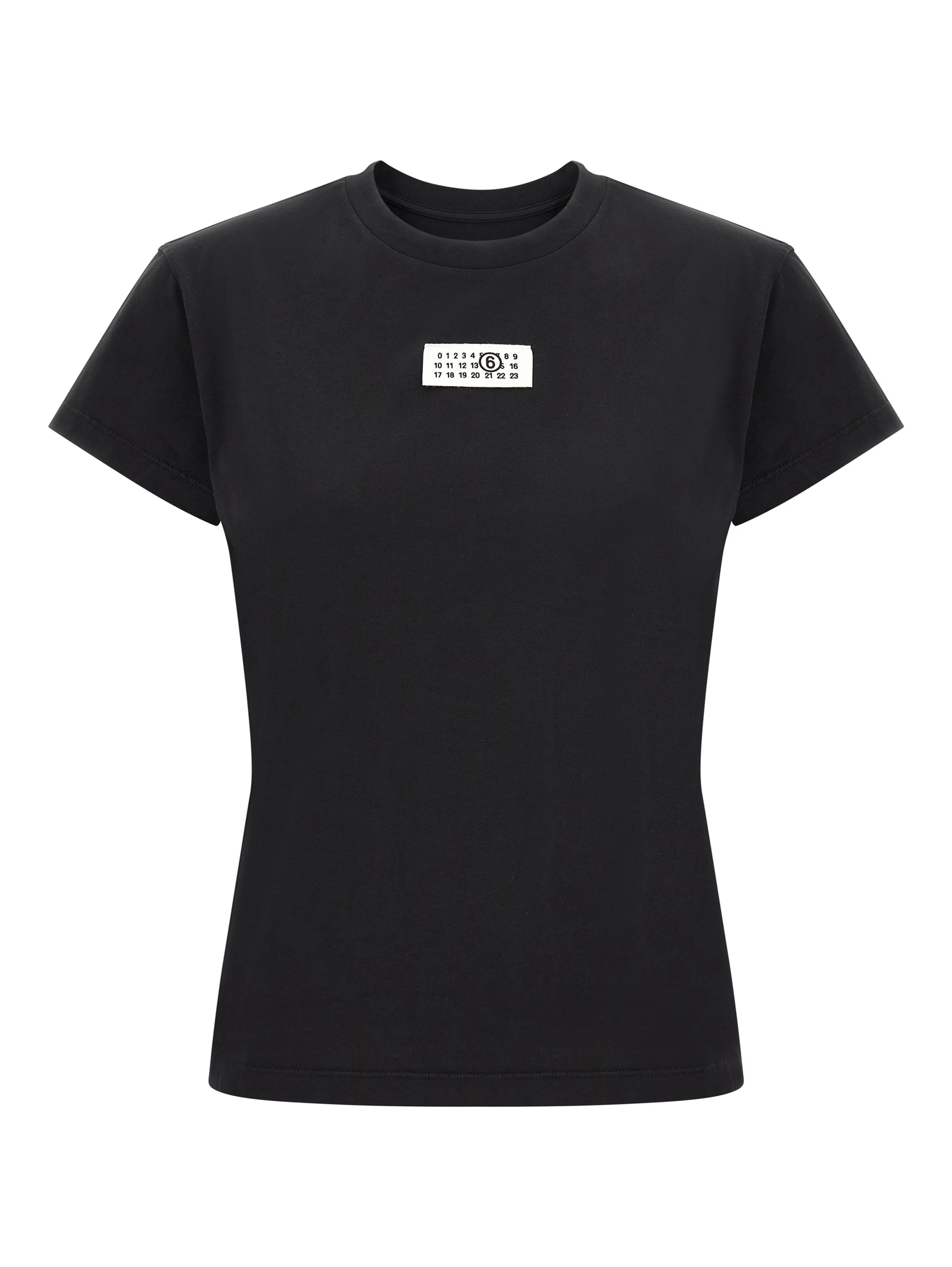 Black Cotton T-Shirt