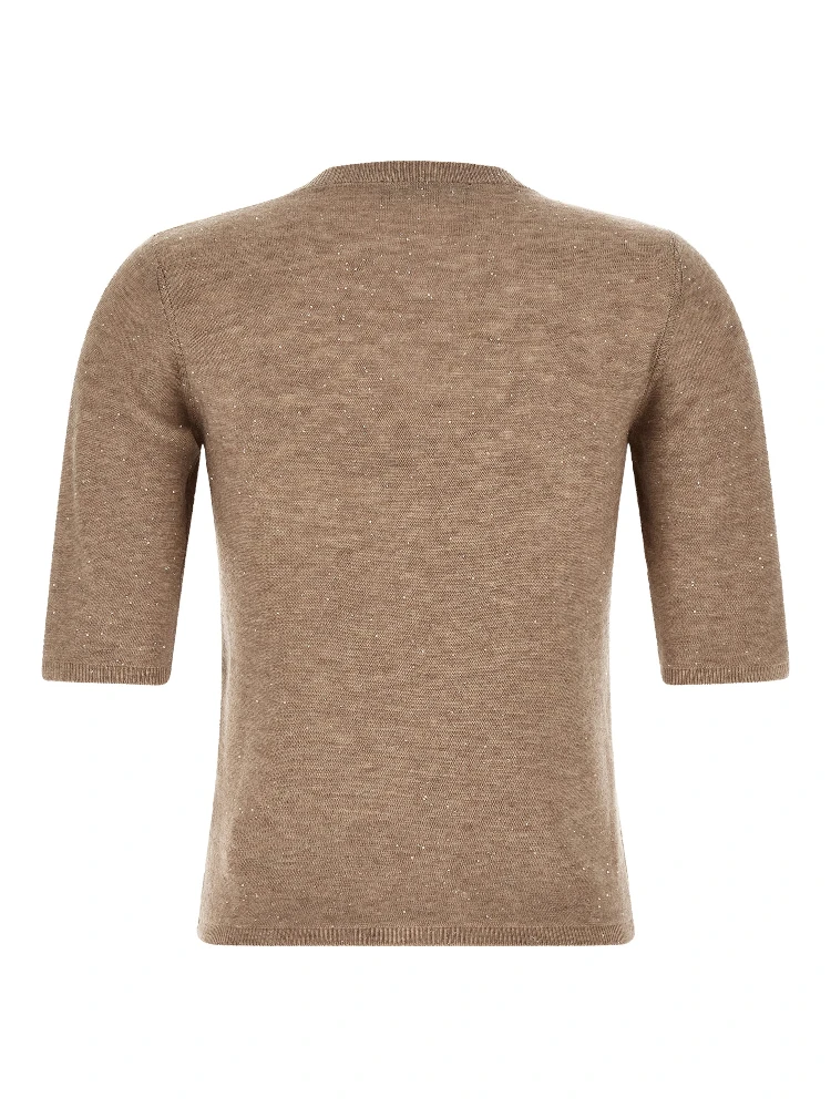 Beige Wool T-Shirt alternative