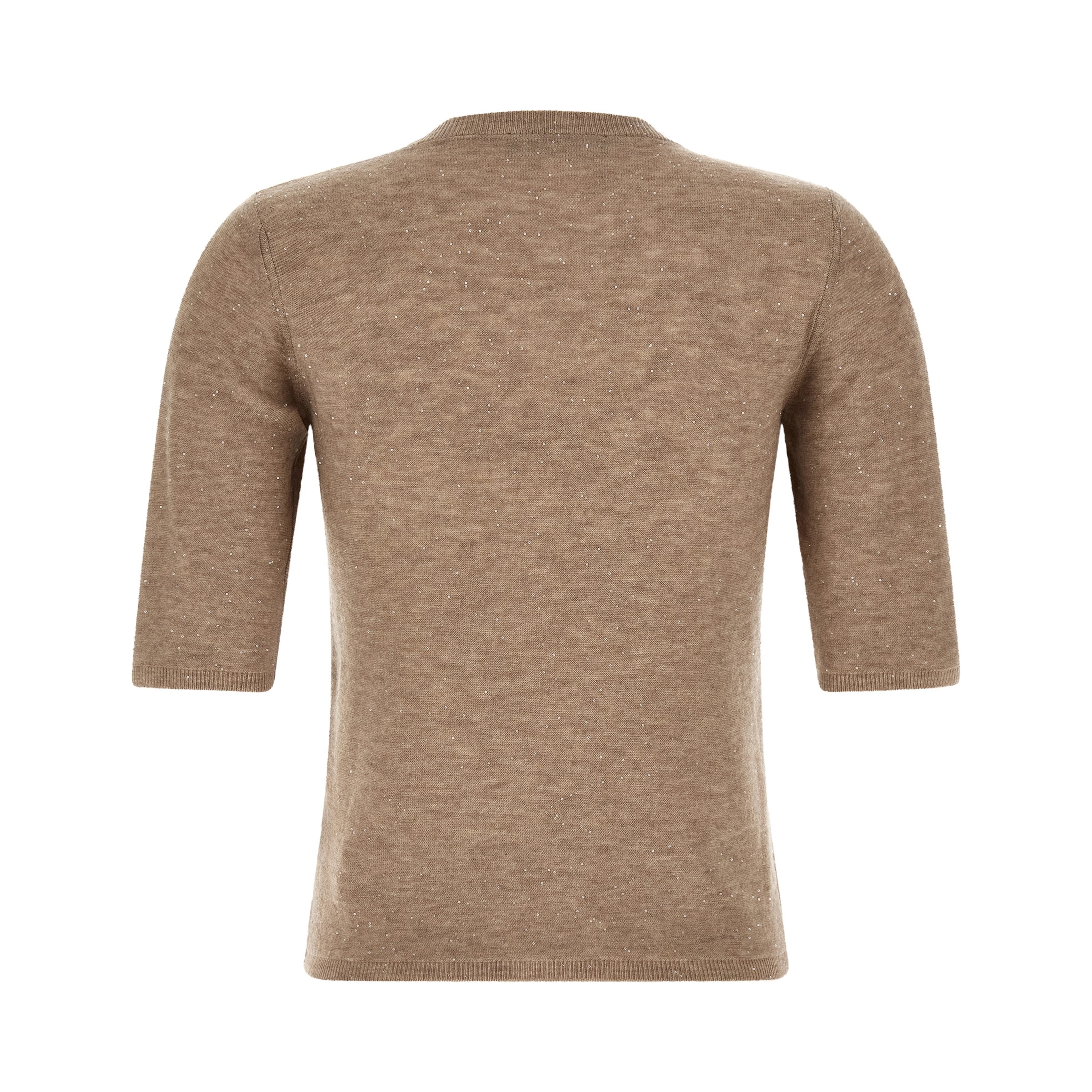 Beige Wool T-Shirt