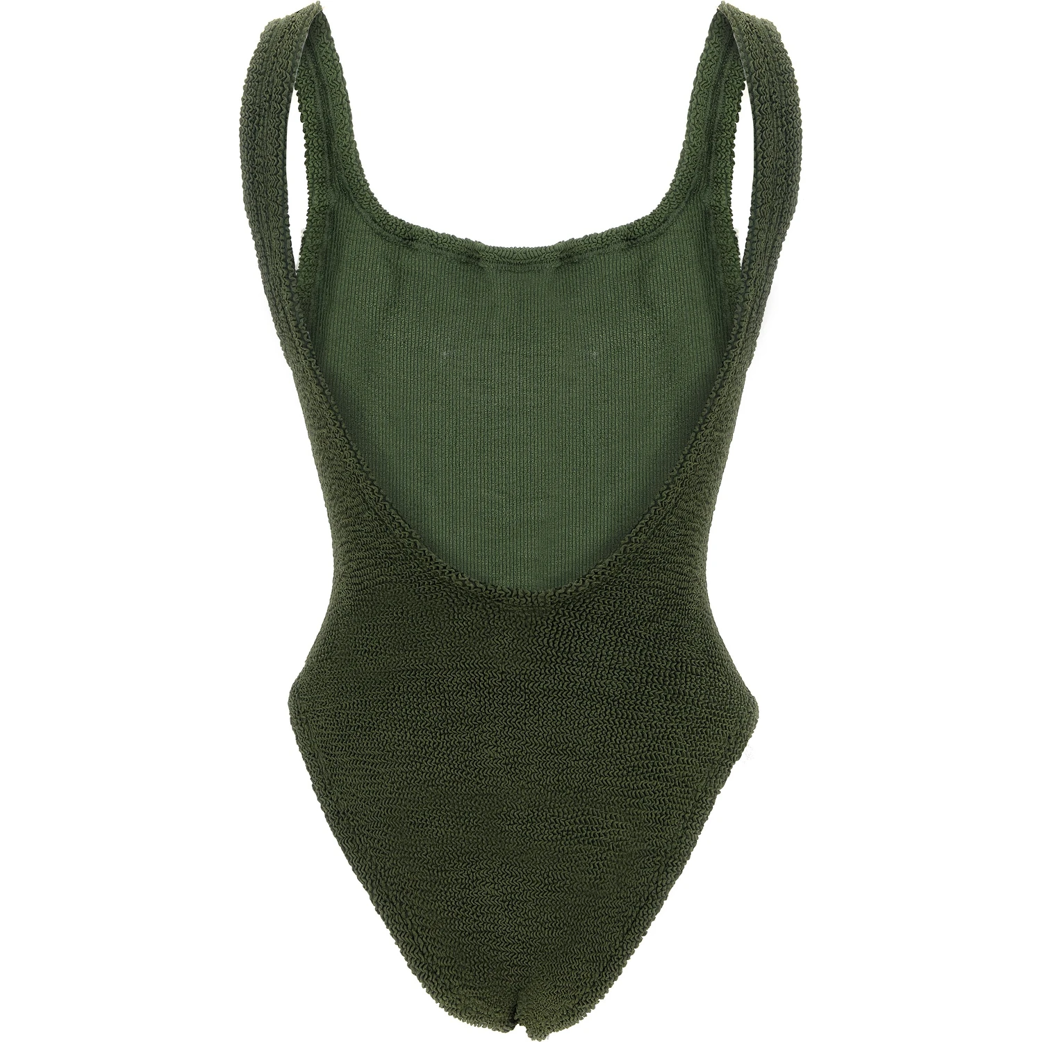 Bicolor Polyamide One-Piece Swimsuit