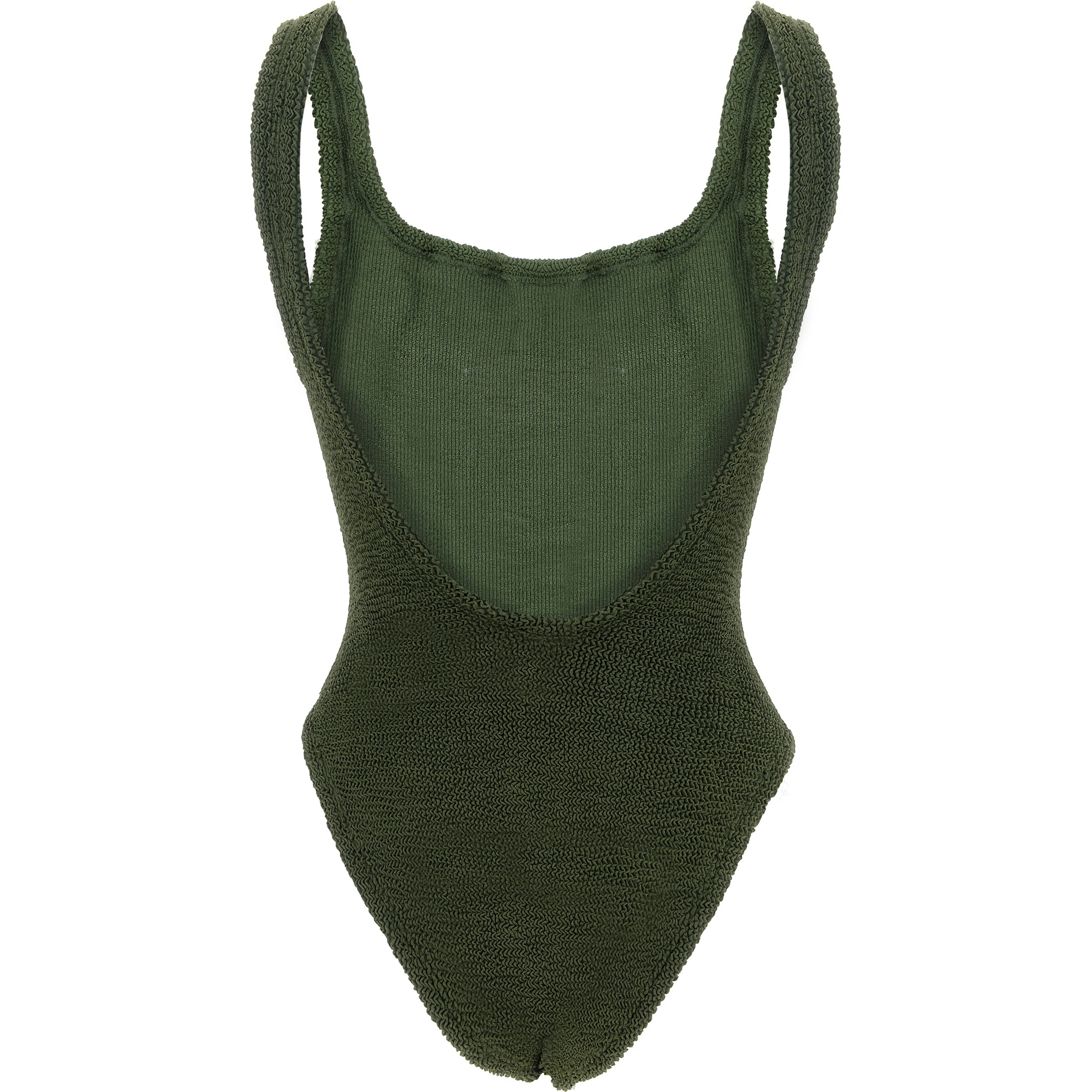 Bicolor Polyamide One-Piece Swimsuit
