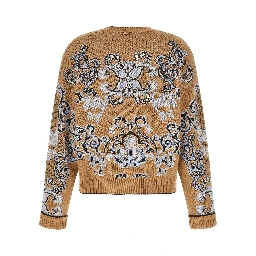 Brown Wool Cardigan