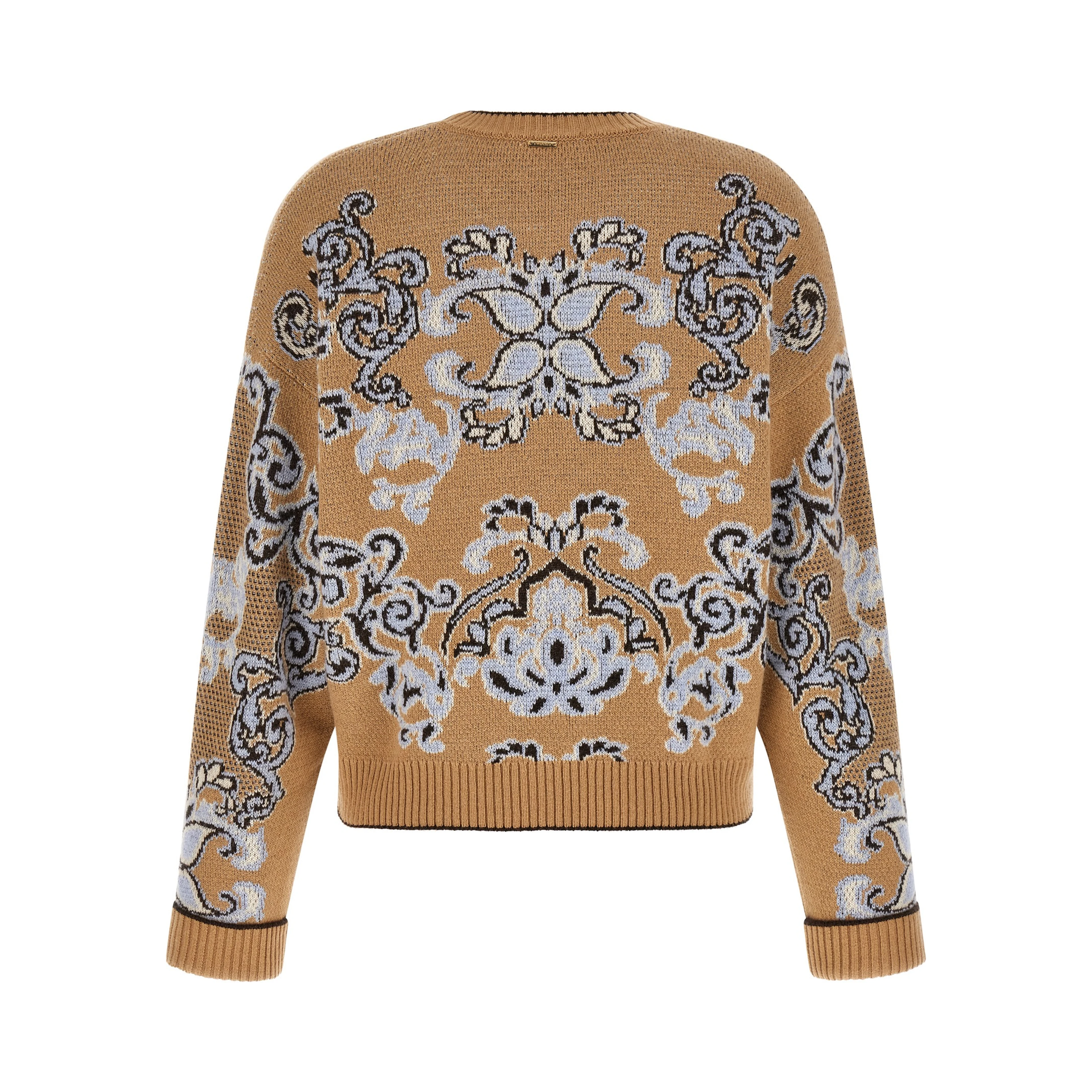 Brown Wool Cardigan