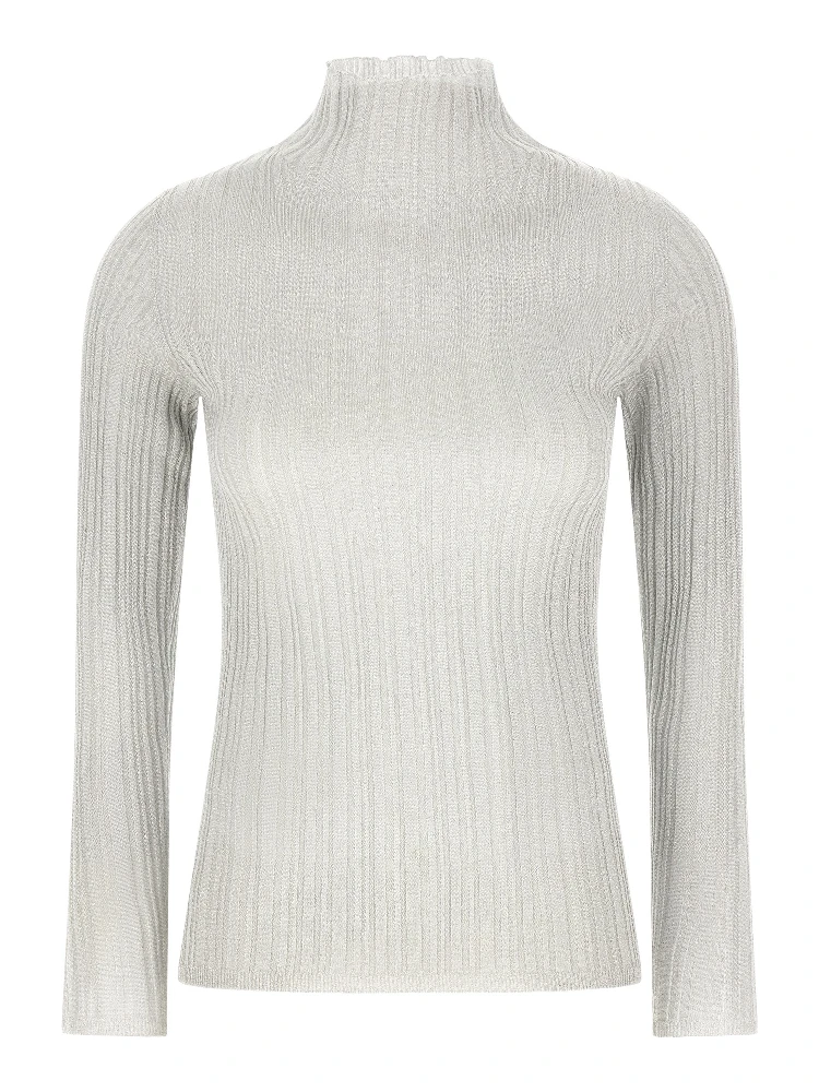 Gray Viscose Cardigan