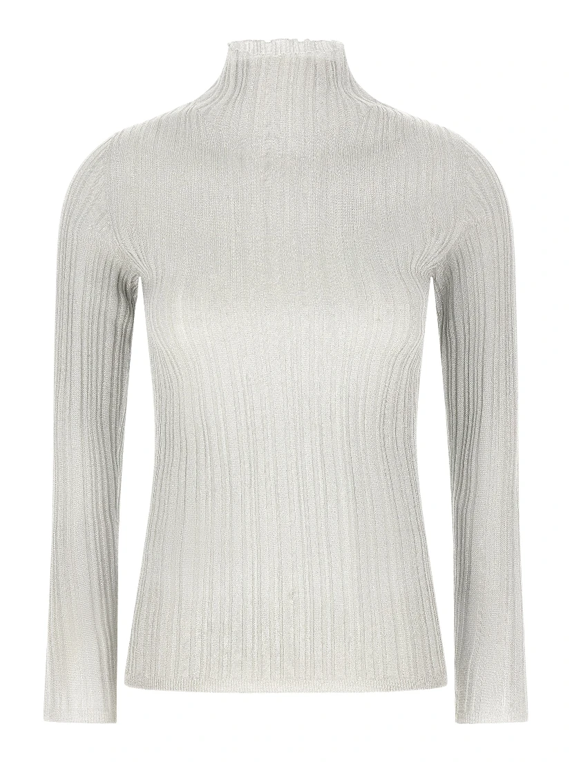 Gray Viscose Cardigan