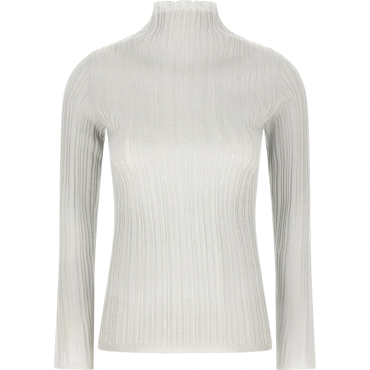 Gray Viscose Cardigan