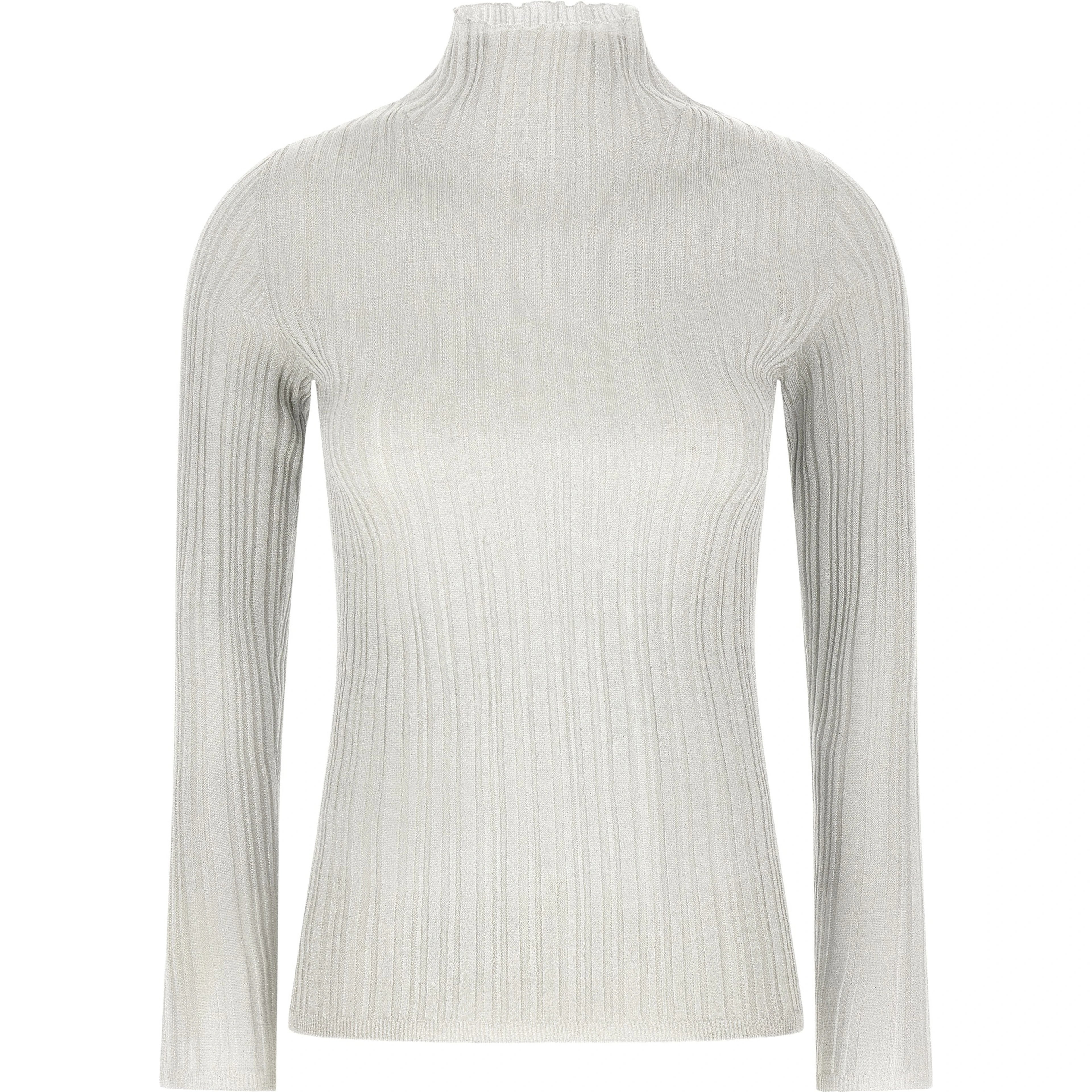 Gray Viscose Cardigan