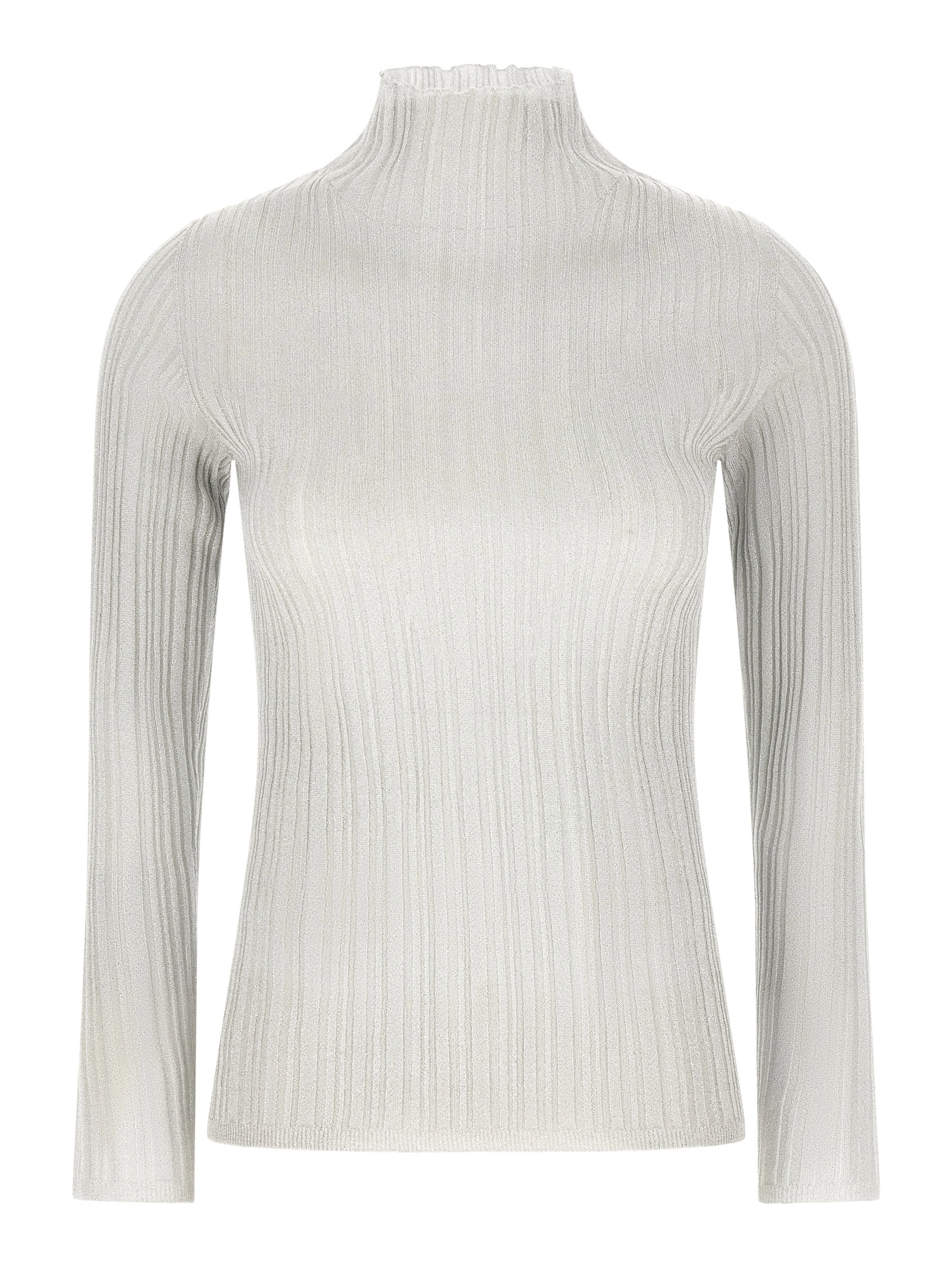 Gray Viscose Cardigan