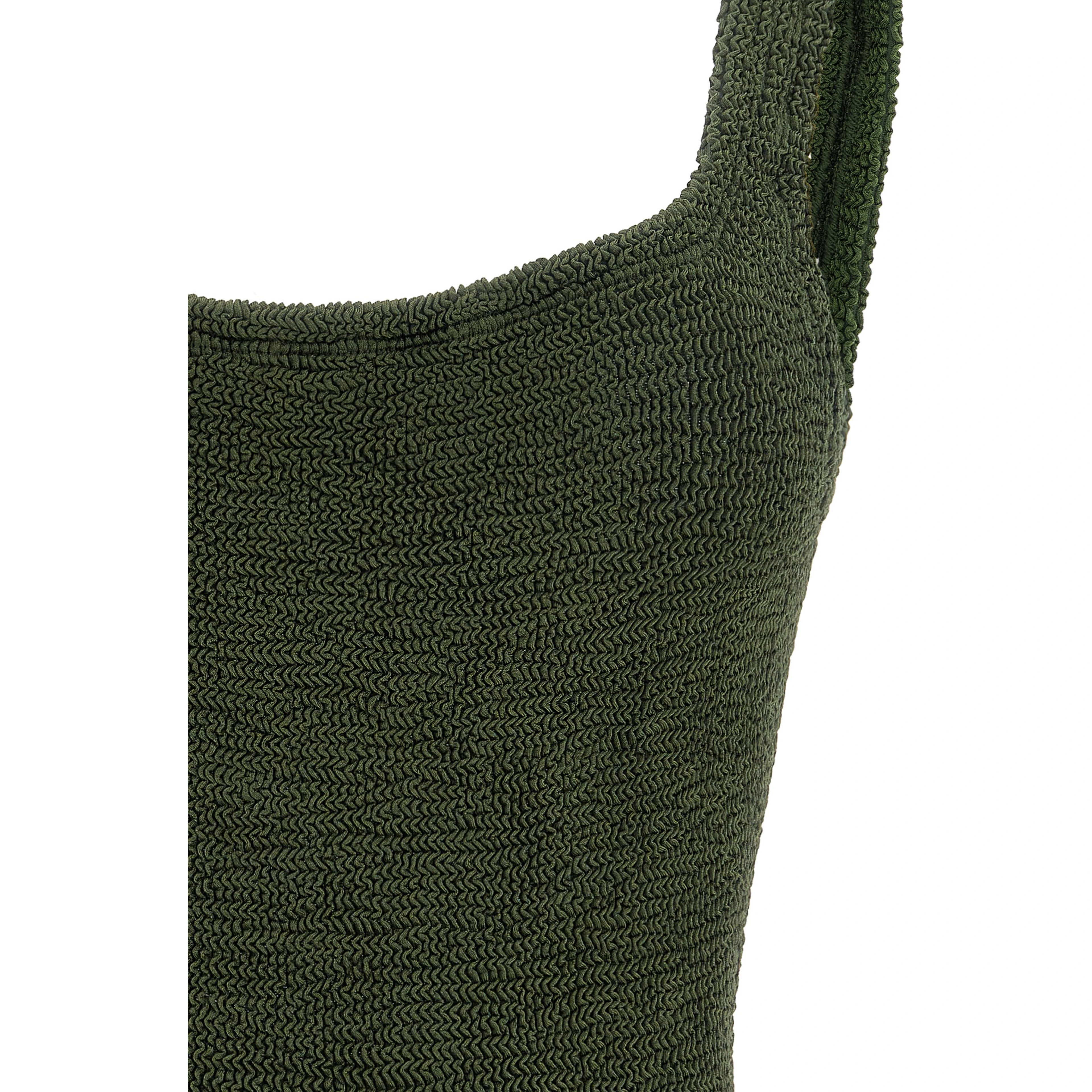 Bicolor Polyamide One-Piece Swimsuit