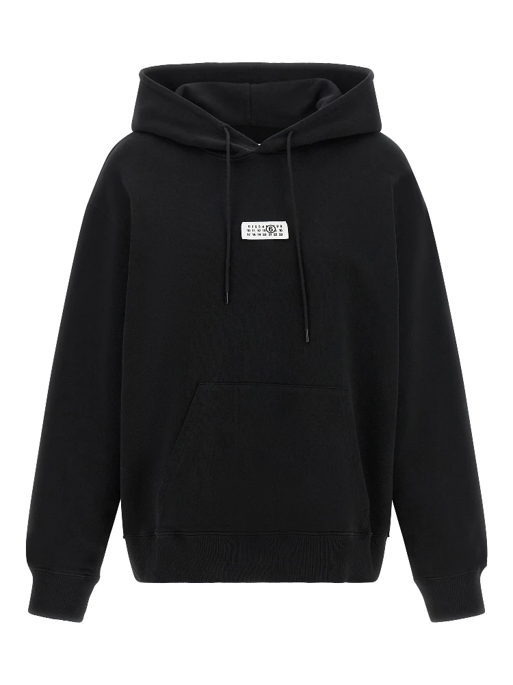 Black Cotton Sweatshirt