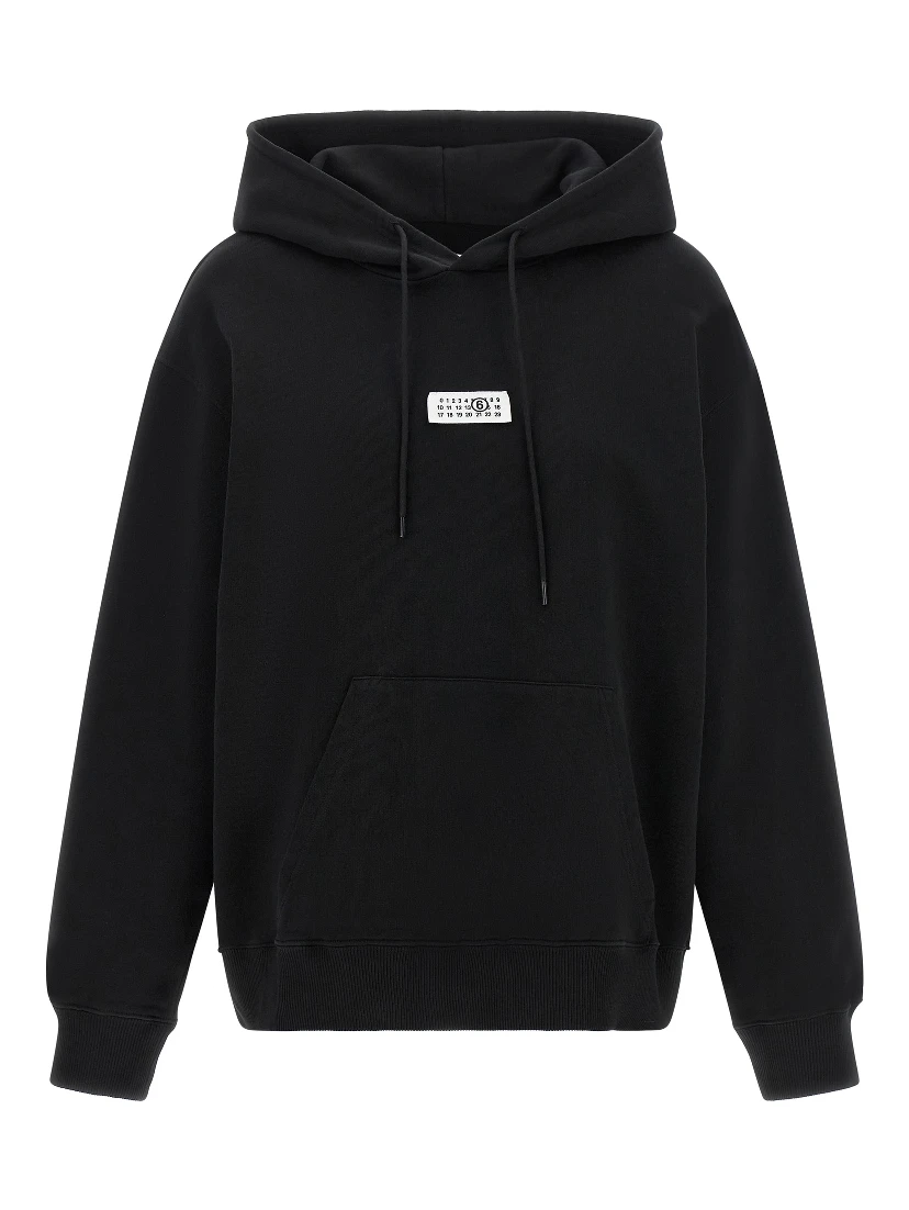 Black Cotton Sweatshirt