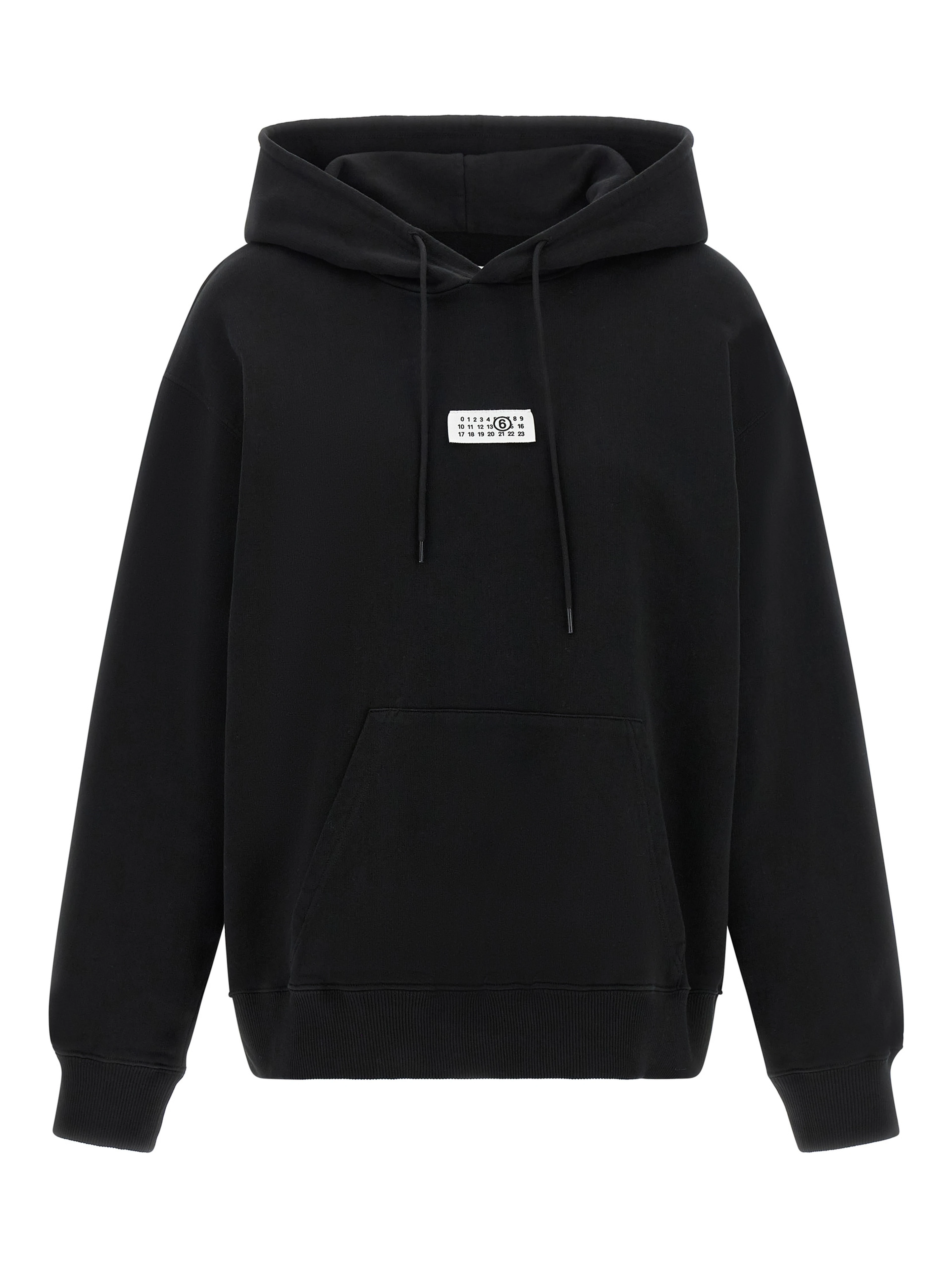 Black Cotton Sweatshirt