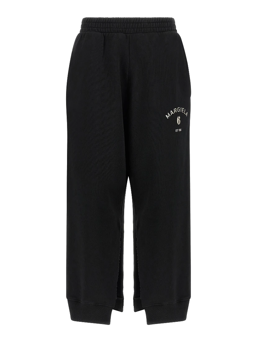 Black Cotton Joggers (Workout Pants)