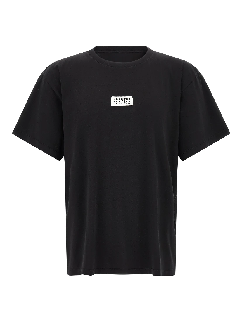 Black Cotton T-Shirt