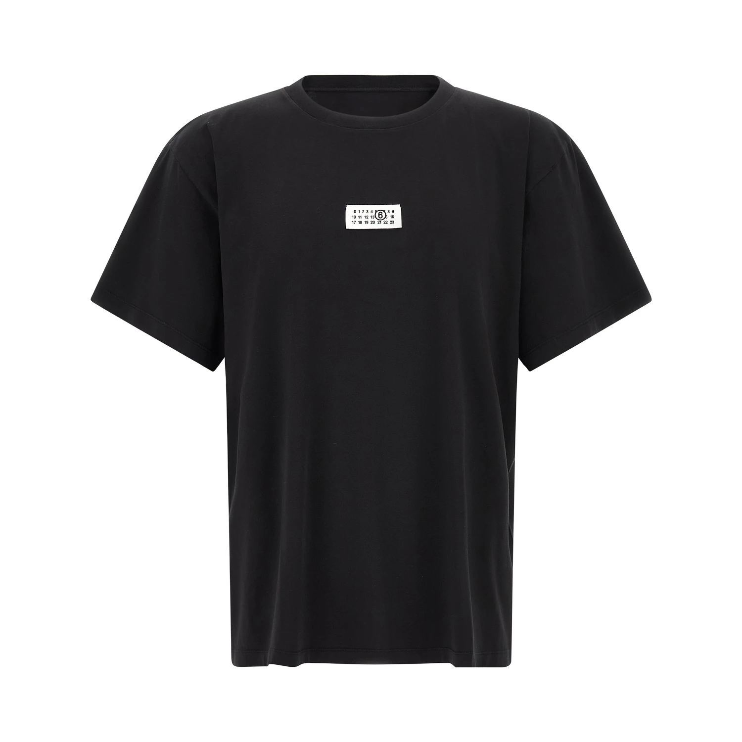 Black Cotton T-Shirt