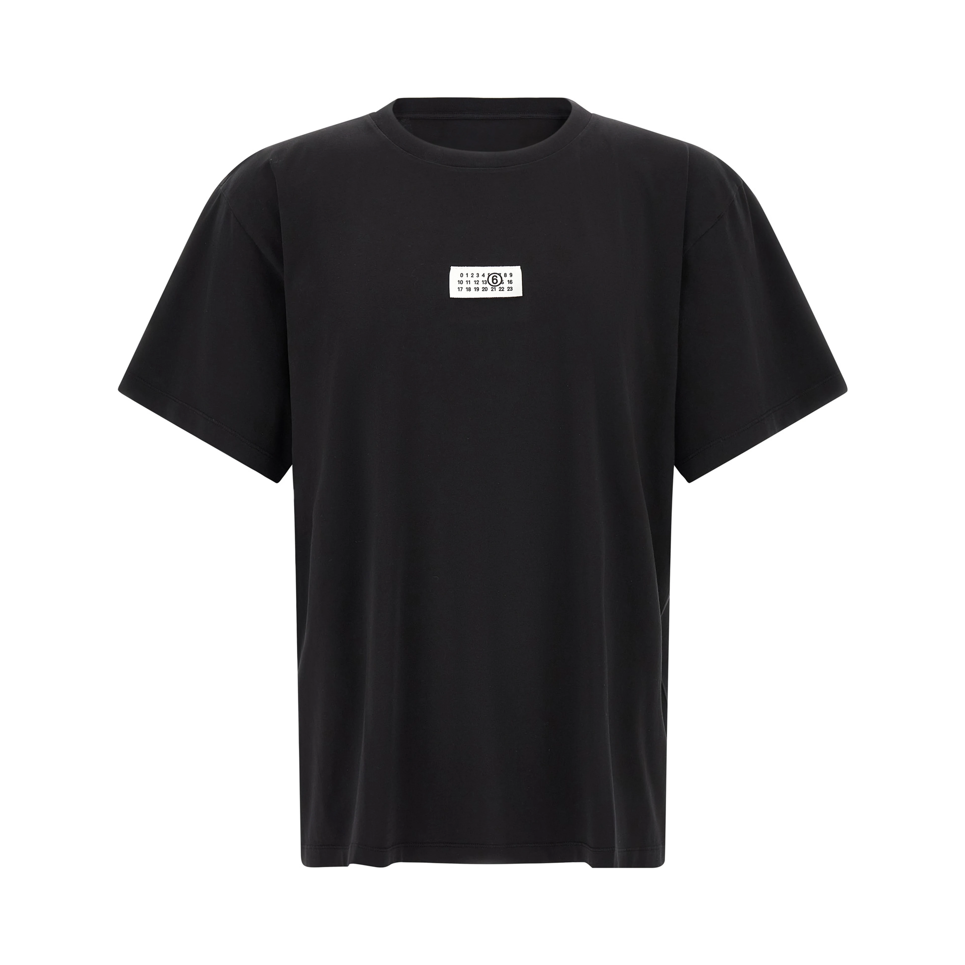 Black Cotton T-Shirt