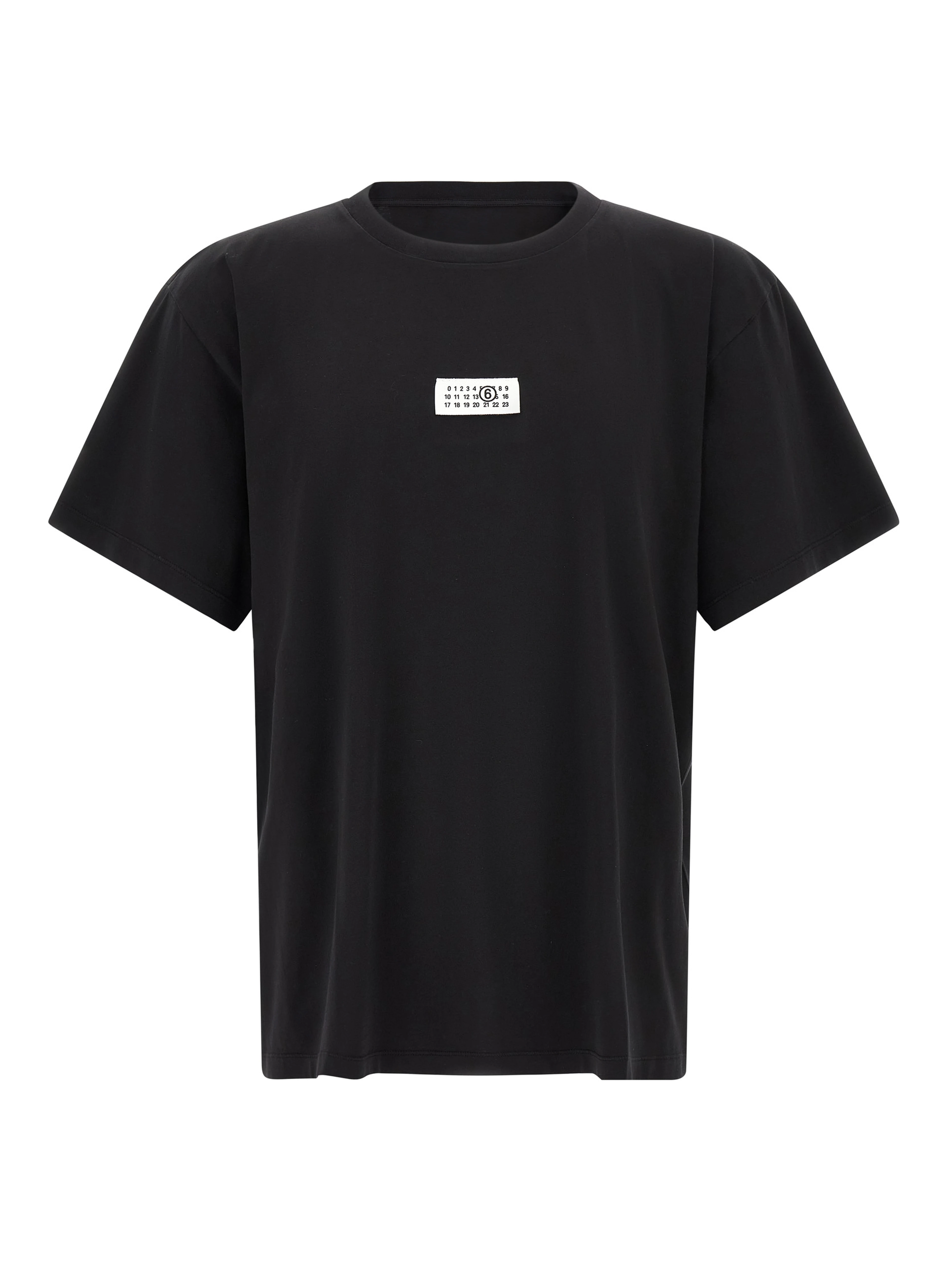 Black Cotton T-Shirt