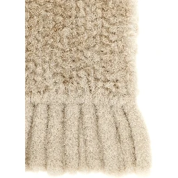 Gray Polyester Scarf
