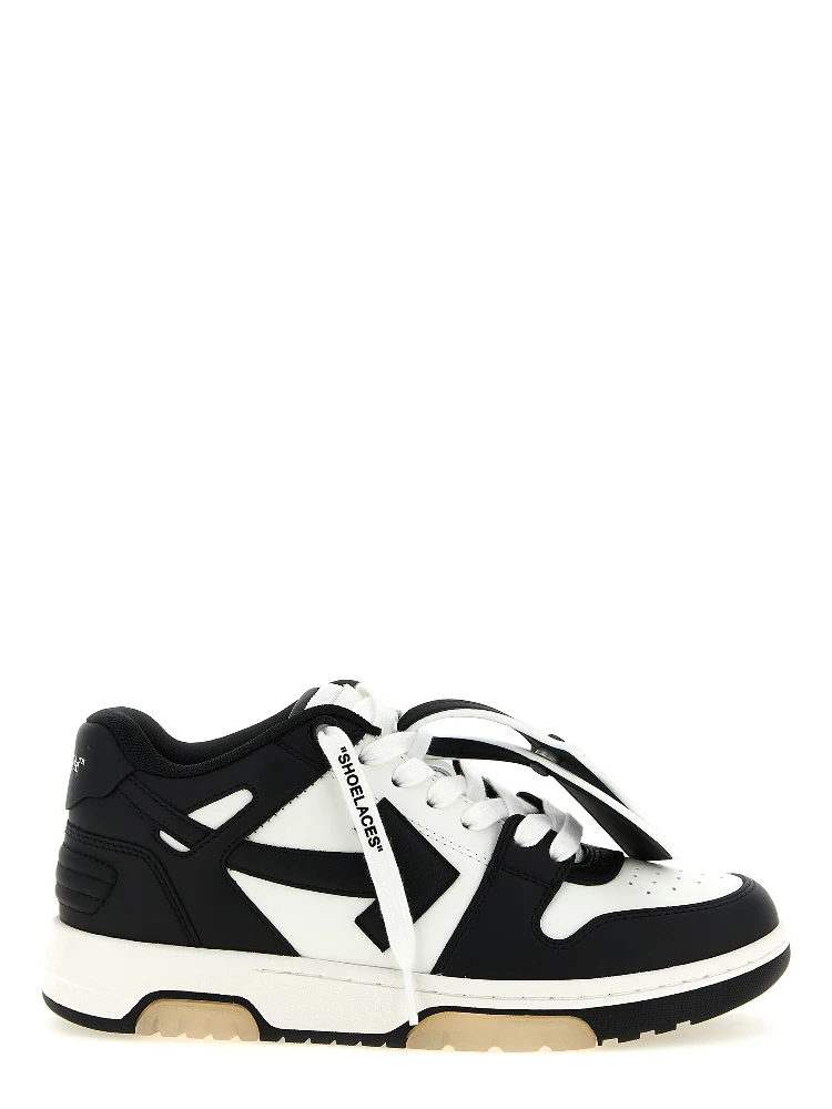 Bicolor Calfskin Low Top Sneakers