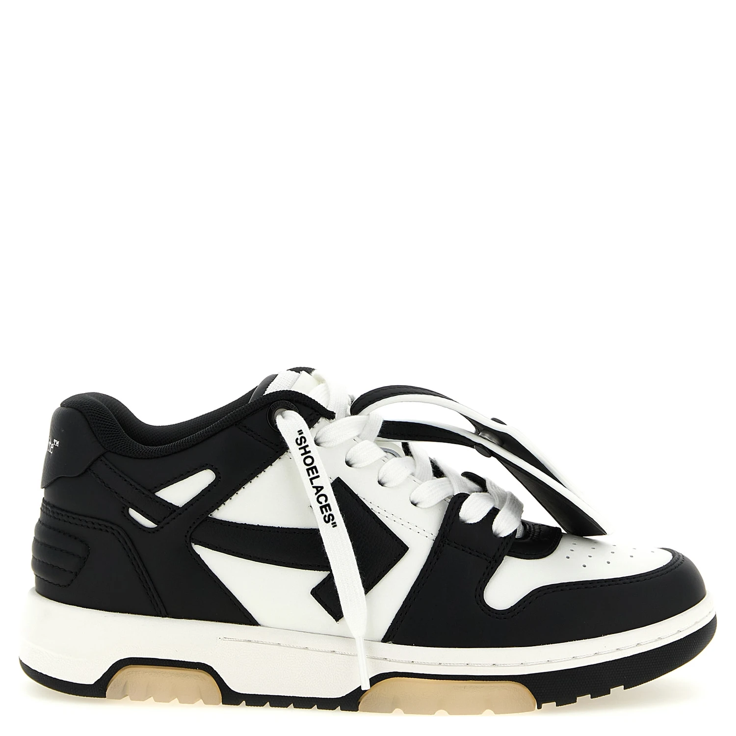 Bicolor Calfskin Low Top Sneakers