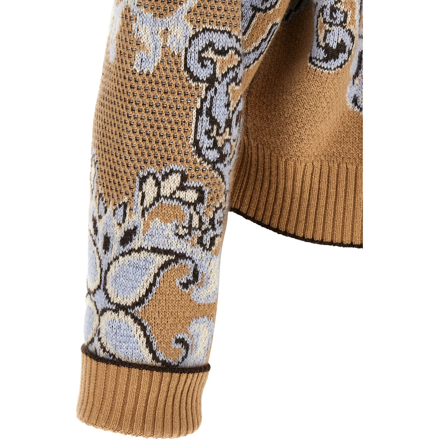 Brown Wool Cardigan