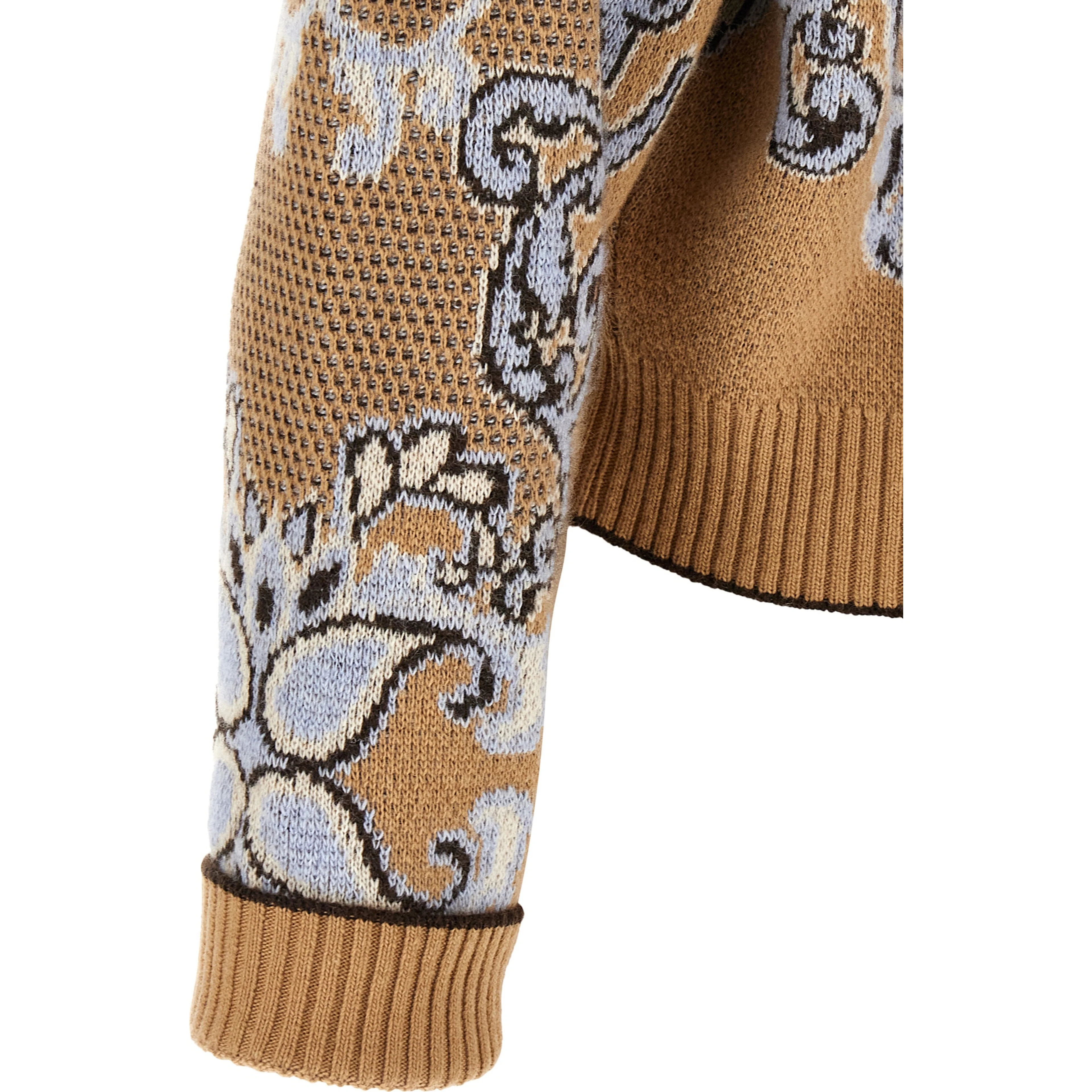 Brown Wool Cardigan
