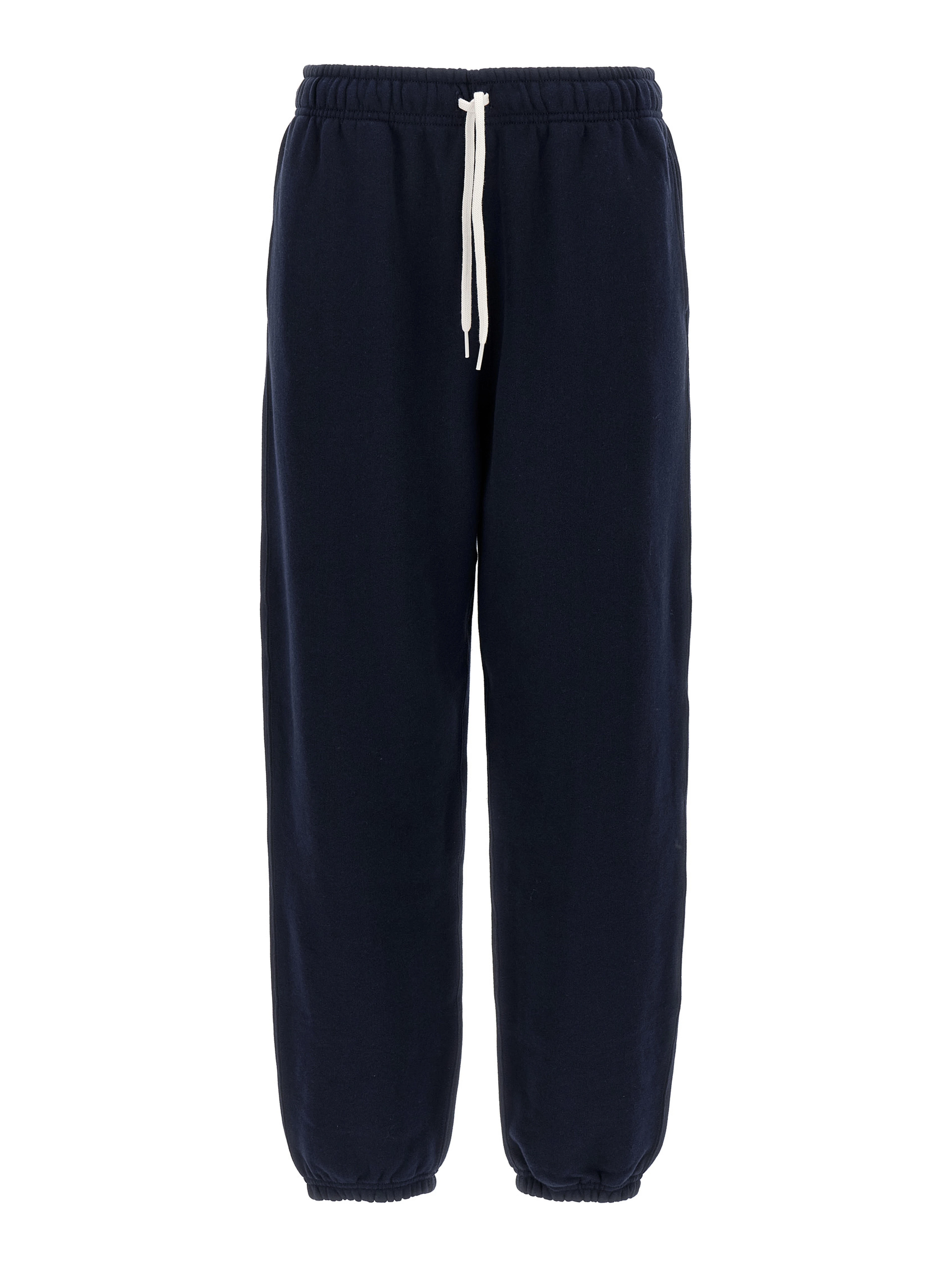 Blue Cotton Joggers (Workout Pants)