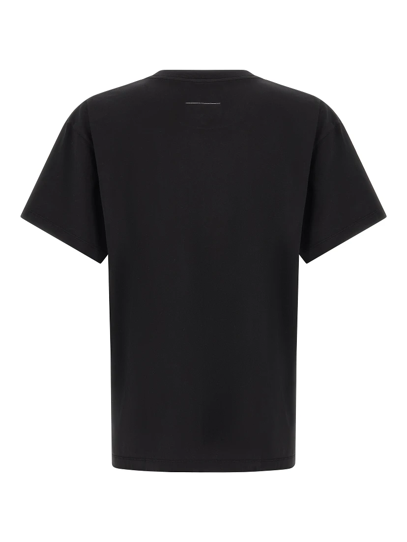 Black Cotton T-Shirt