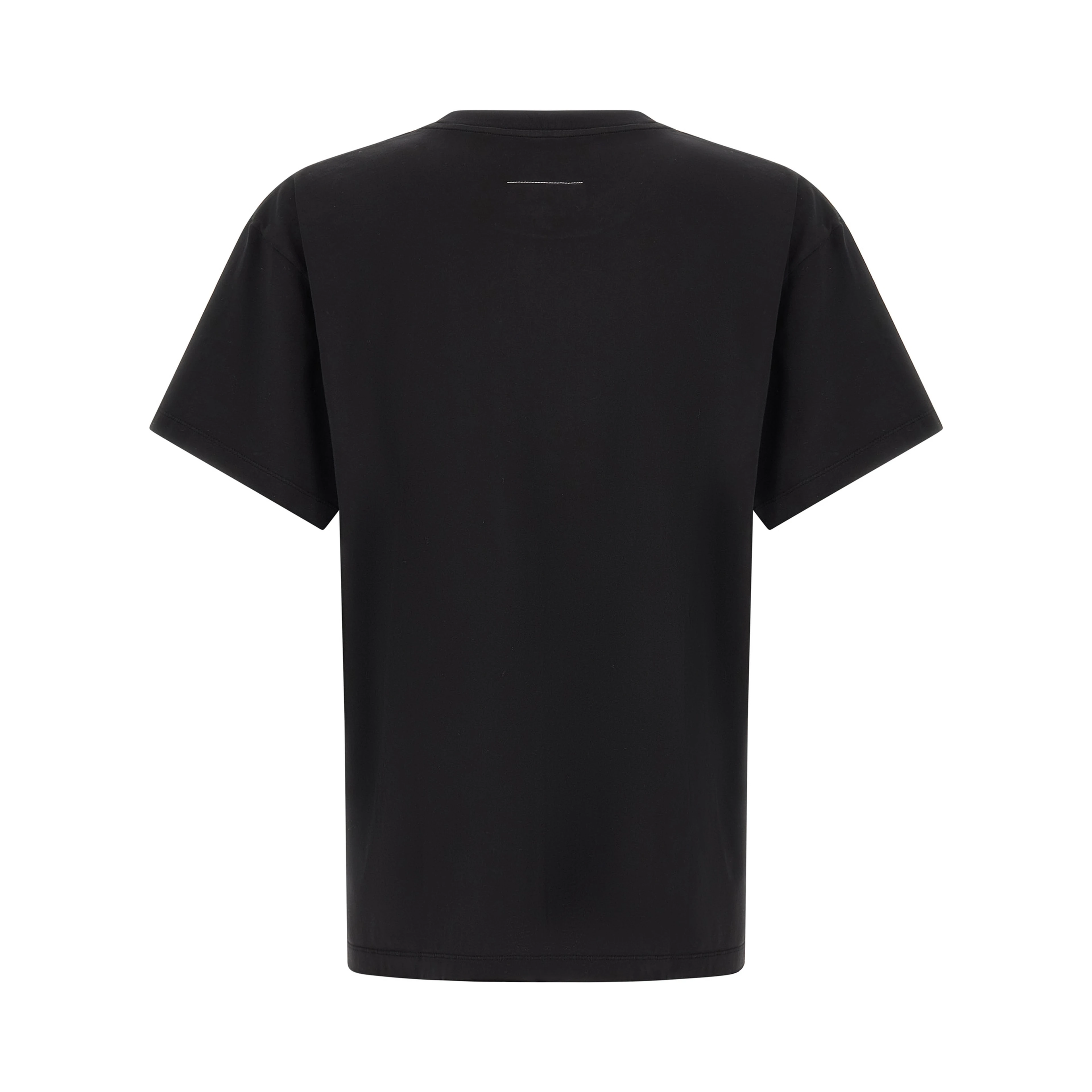 Black Cotton T-Shirt