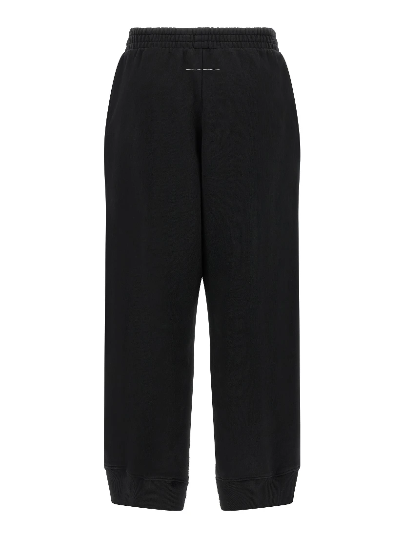 Black Cotton Joggers (Workout Pants)