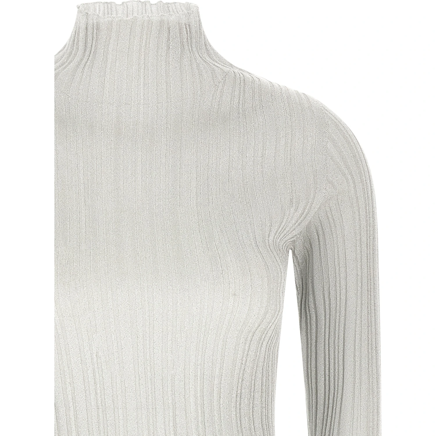 Gray Viscose Cardigan