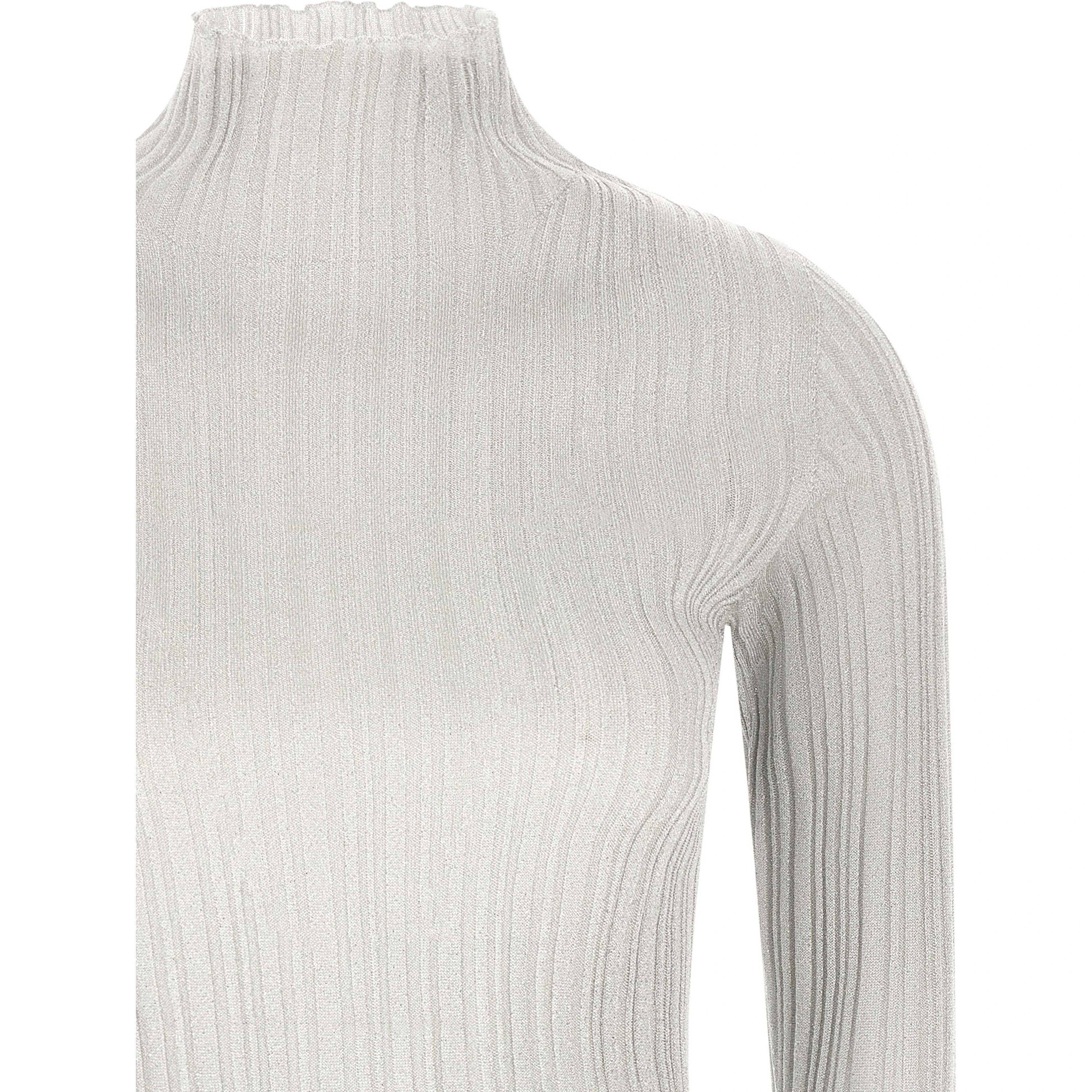 Gray Viscose Cardigan