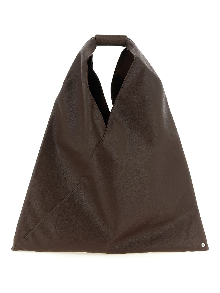Brown Polyethylene Handbag