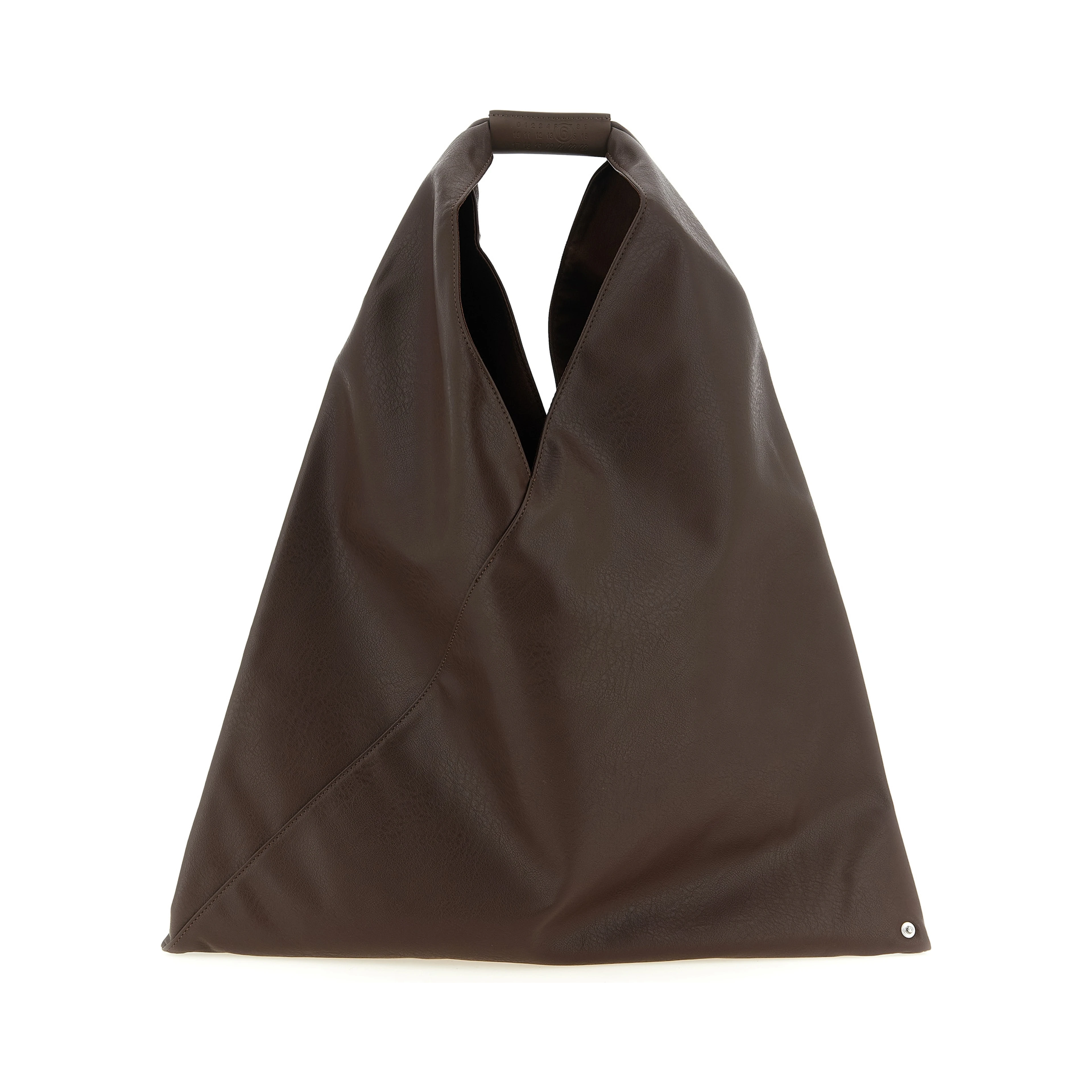 Brown Polyethylene Handbag